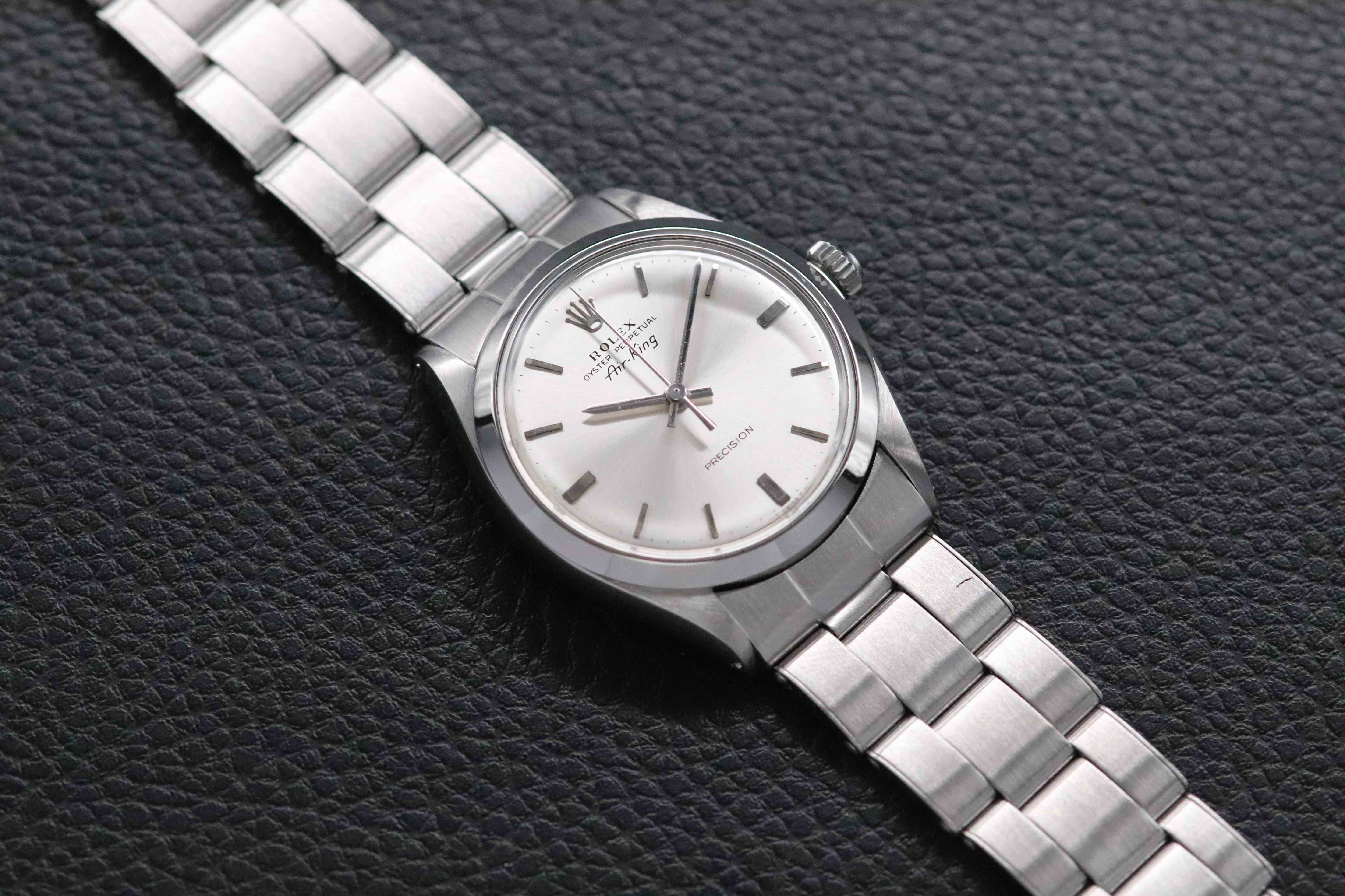 Rolex Air-King 5500 Silver Dial 1968