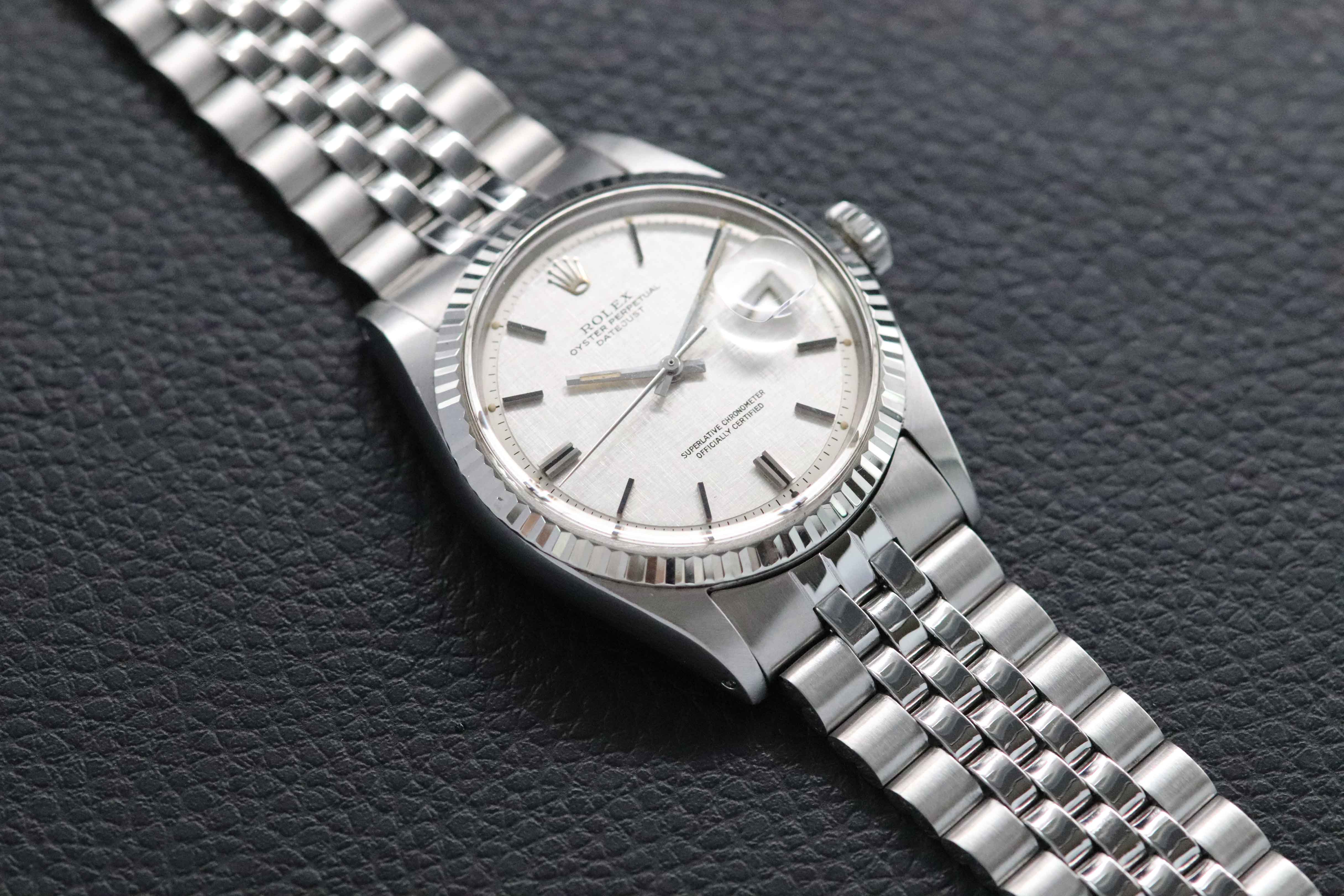 Rolex Datejust 1601 Silver Dial 1970