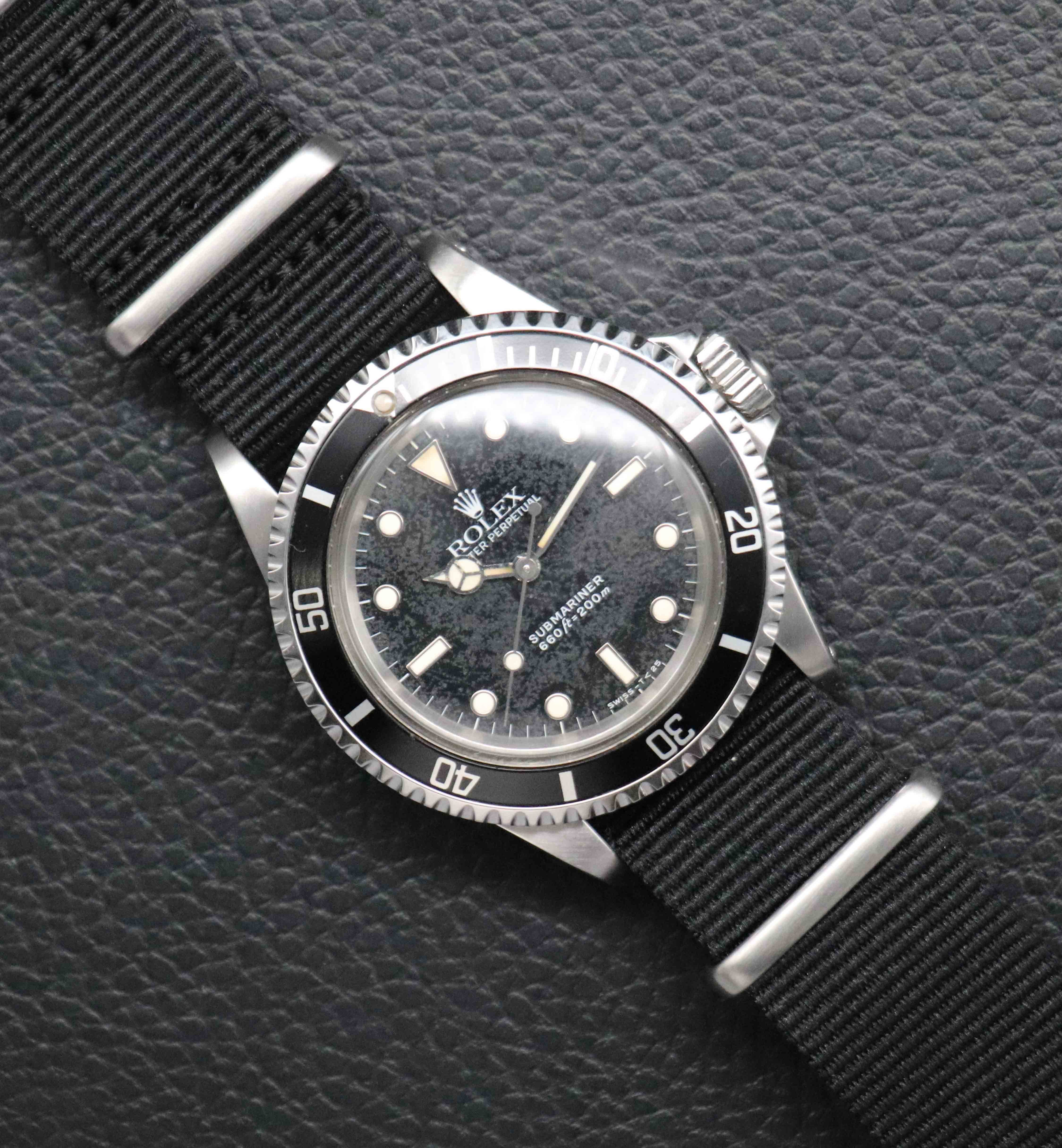 Rolex Submariner 5513 Stardust Tropical Dial 1987