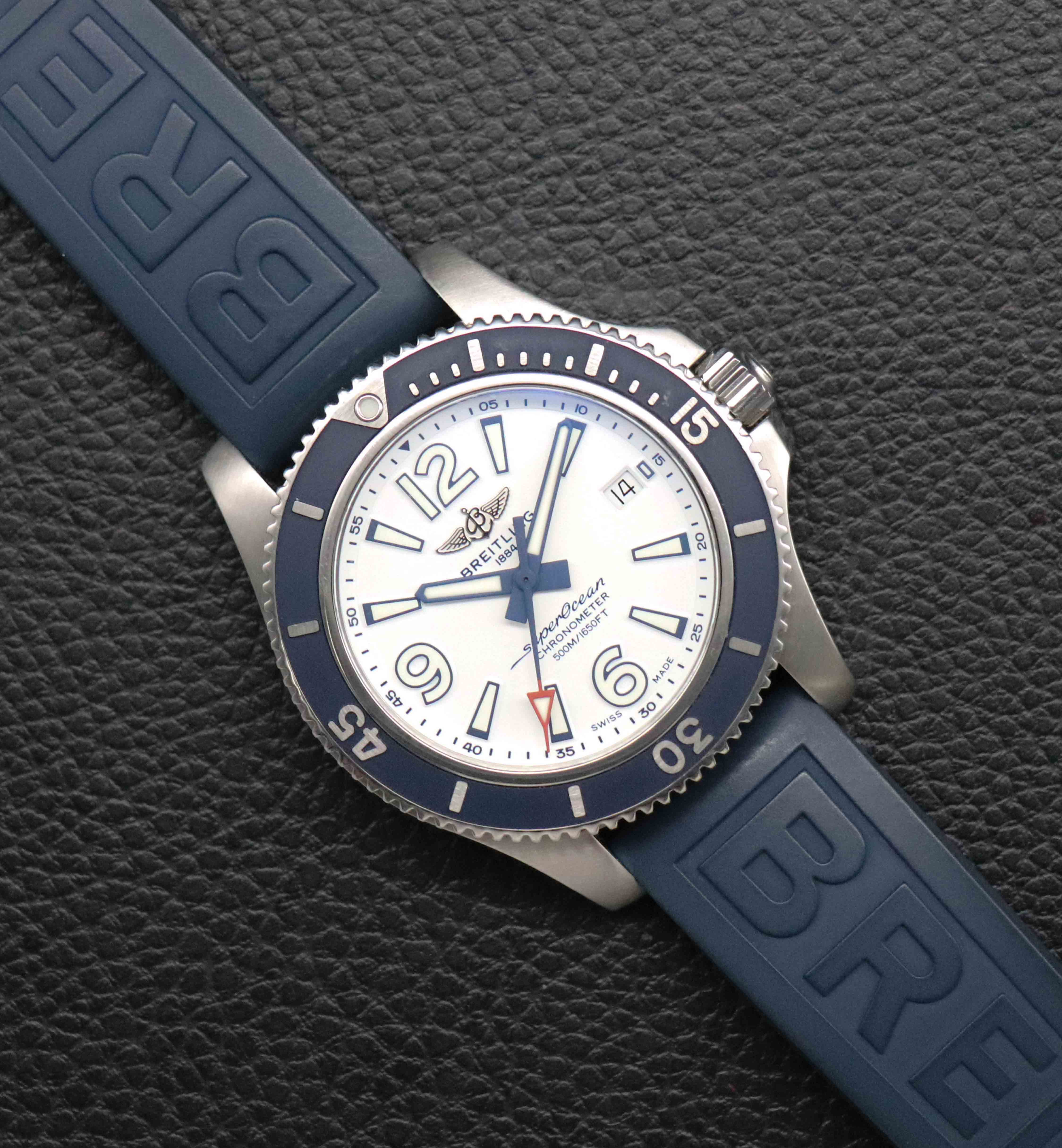 Breitling Superocean 42 A17366 Blau Papers 2020