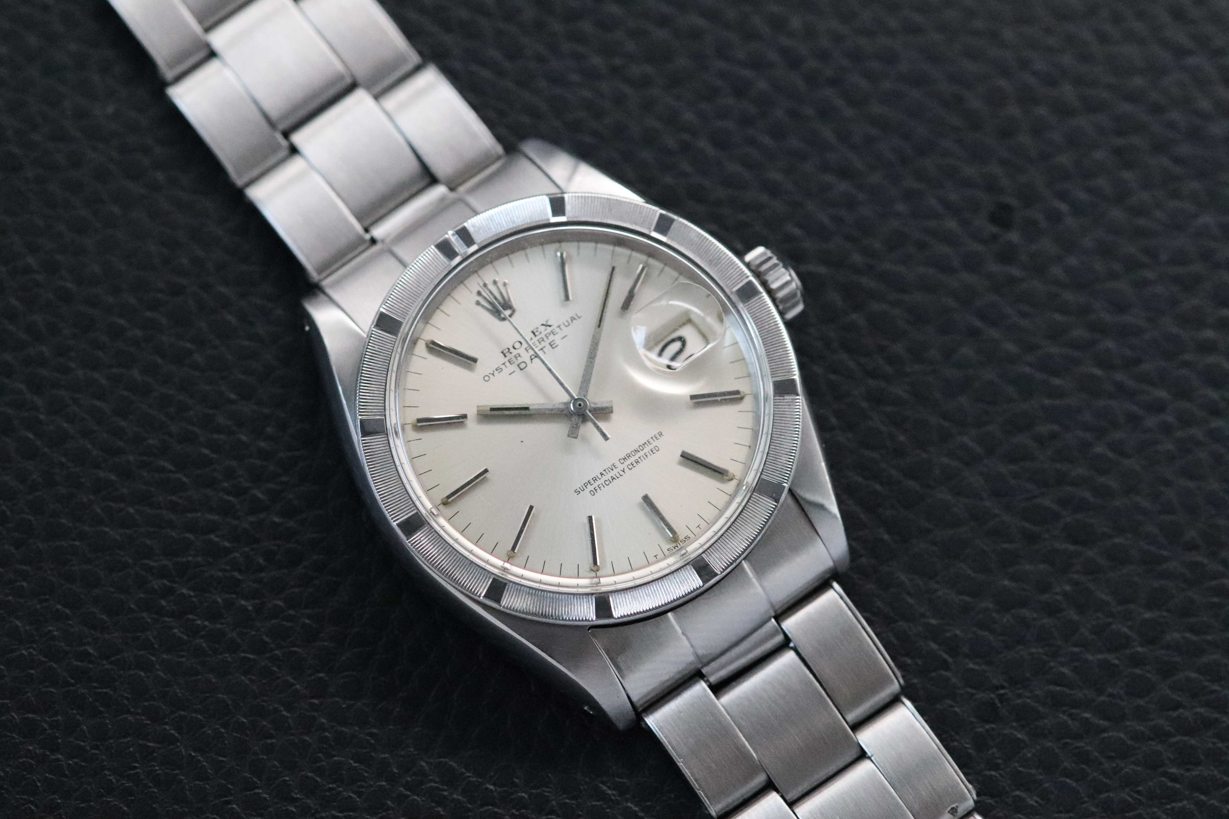 Rolex Date 1501 Silver Dial 1969