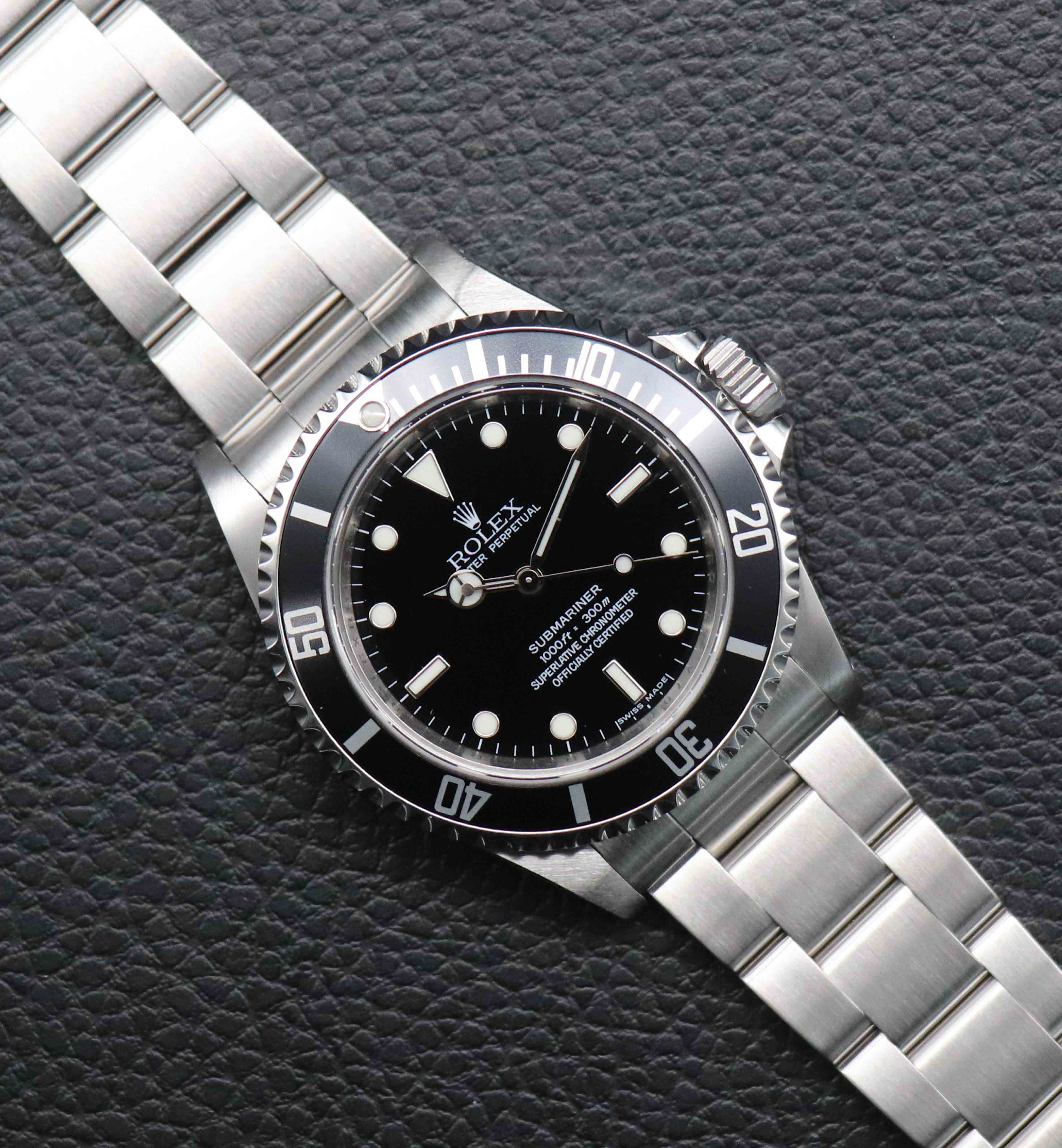 Rolex Submariner 14060M Rehaut Fullset 2012 Box+Papers