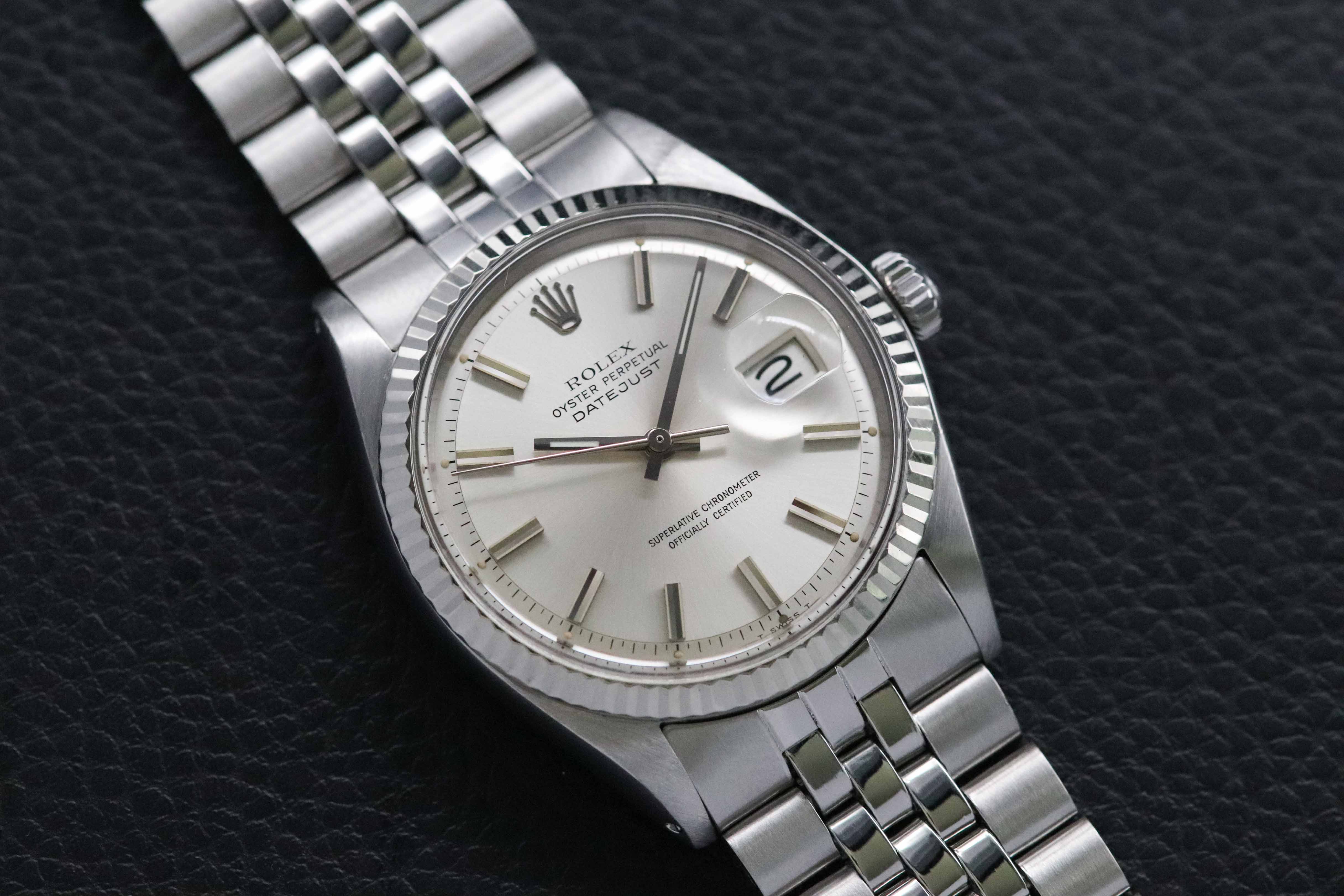 Rolex Datejust 1601 Silver Dial 1971