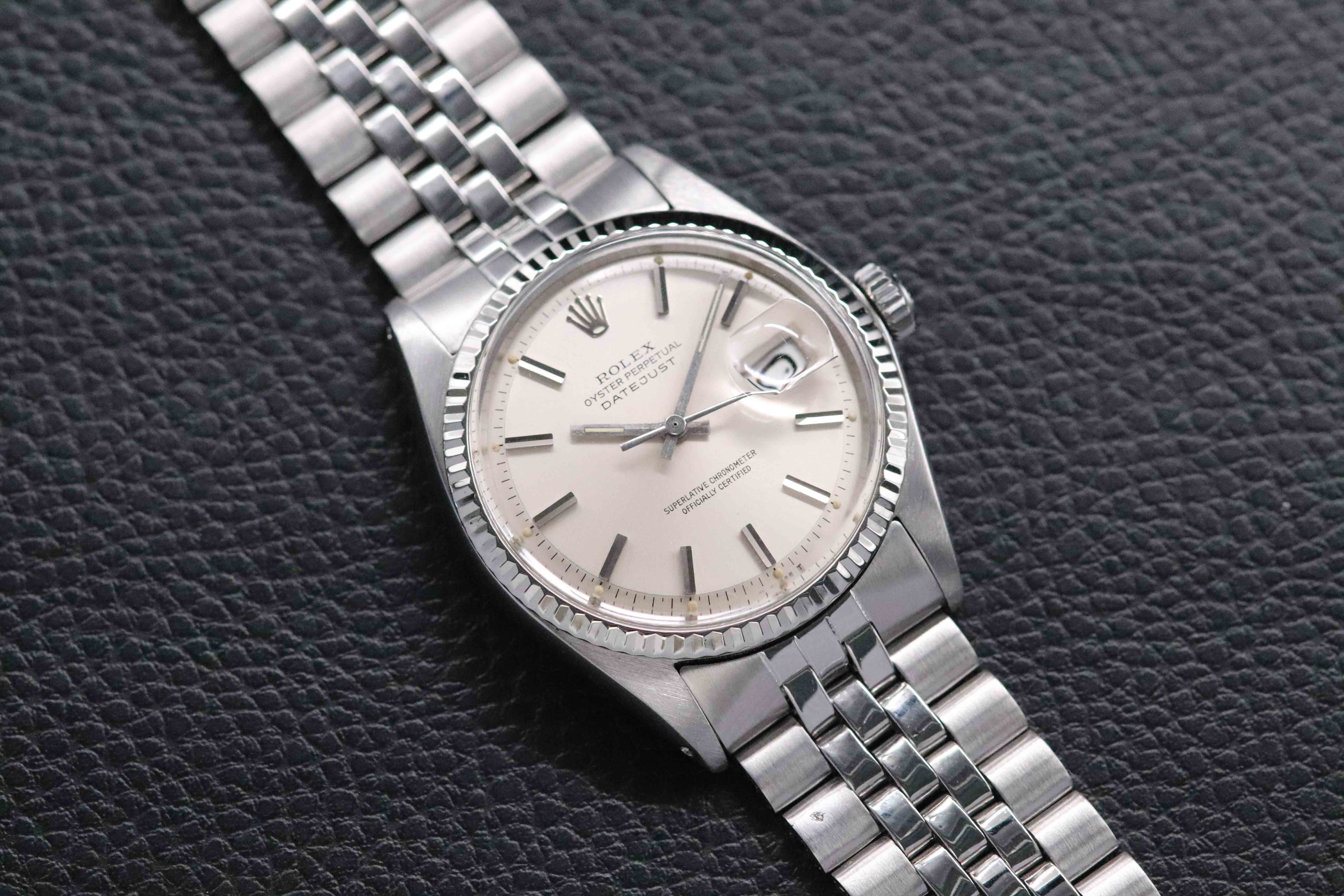 Rolex Datejust 1601 Silver Dial 1972