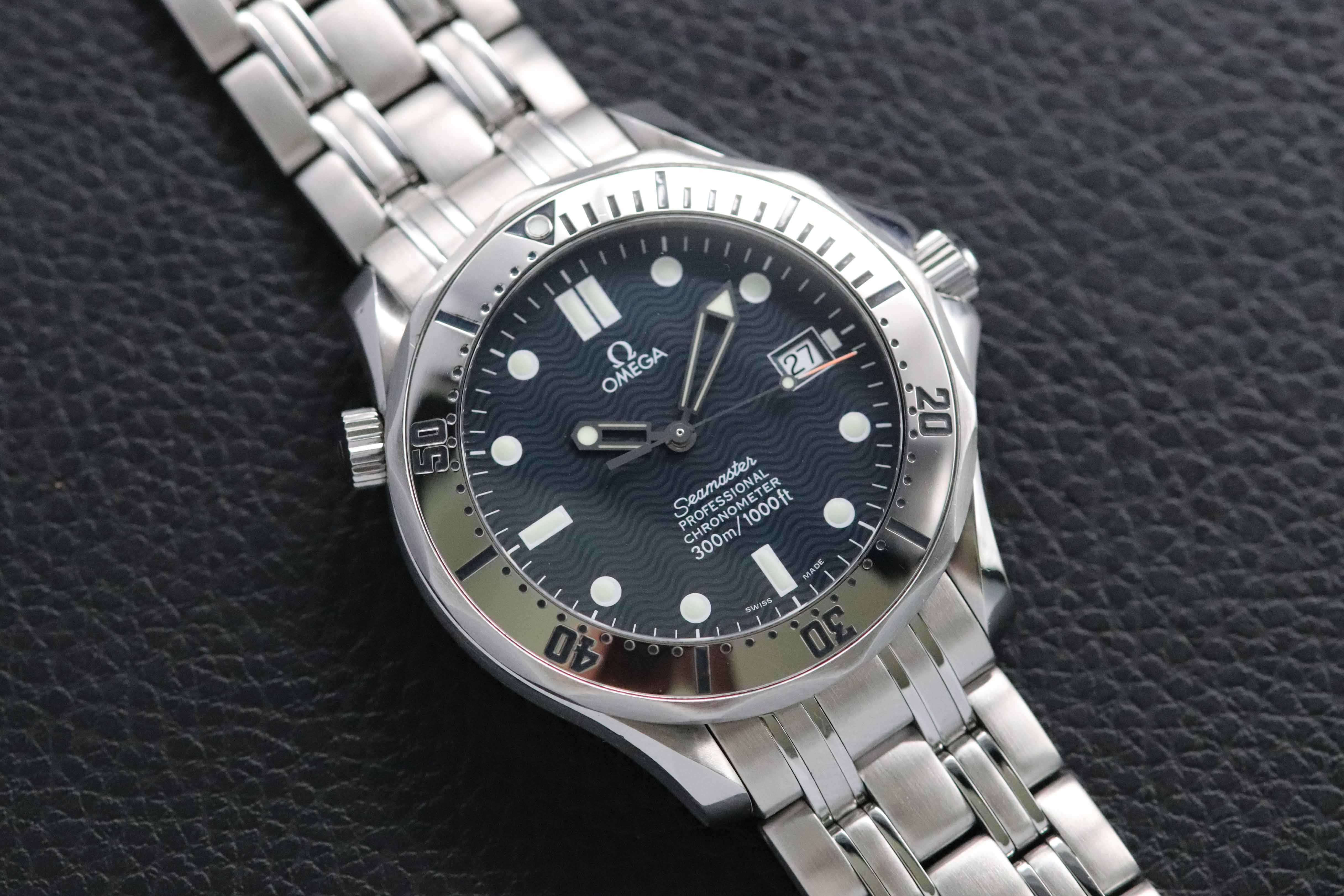 Omega Seamaster 300 2532.80 Blue Dial 1999
