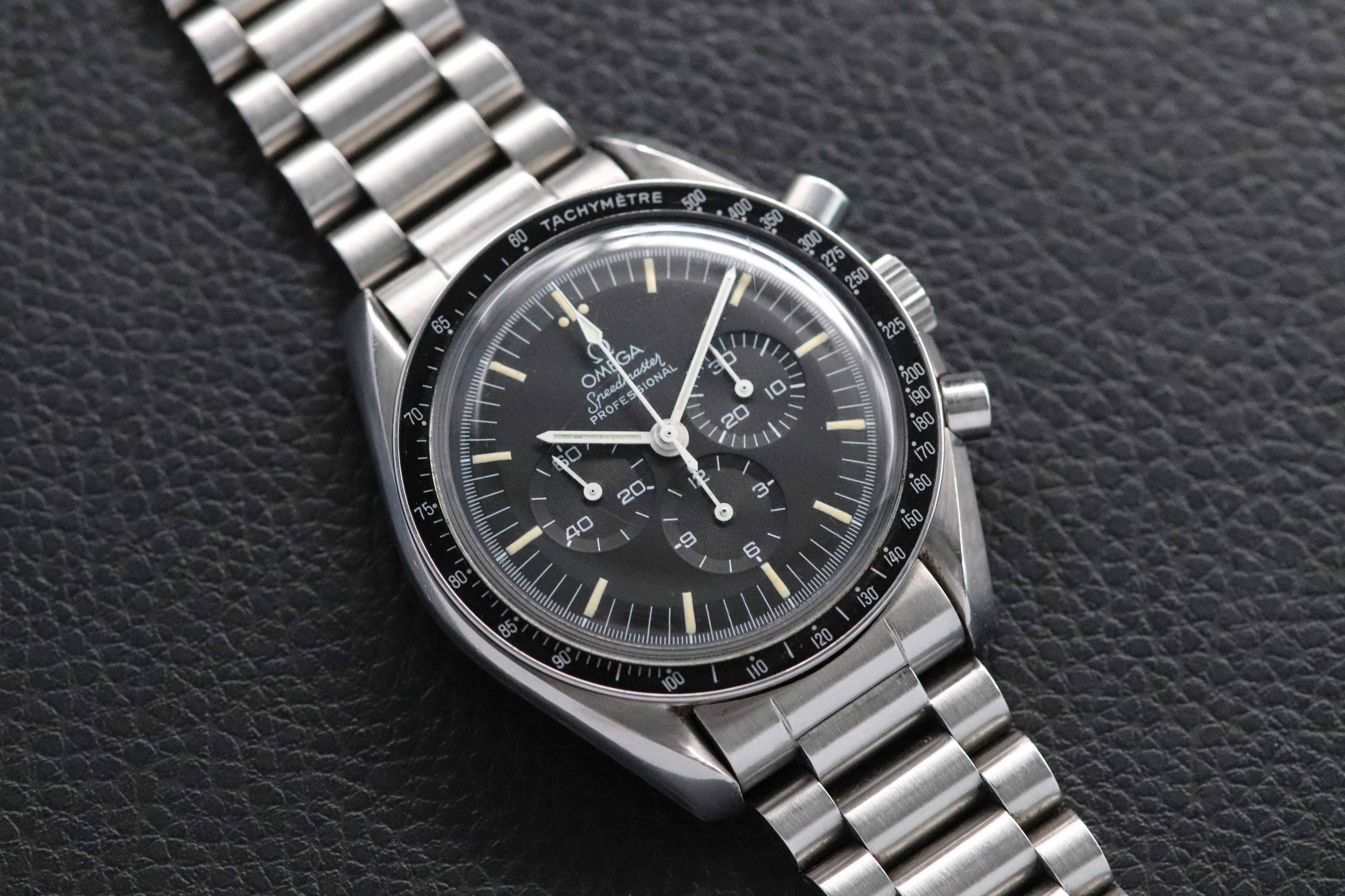 Omega Speedmaster Moonwatch 145.022 Black Dial 1989