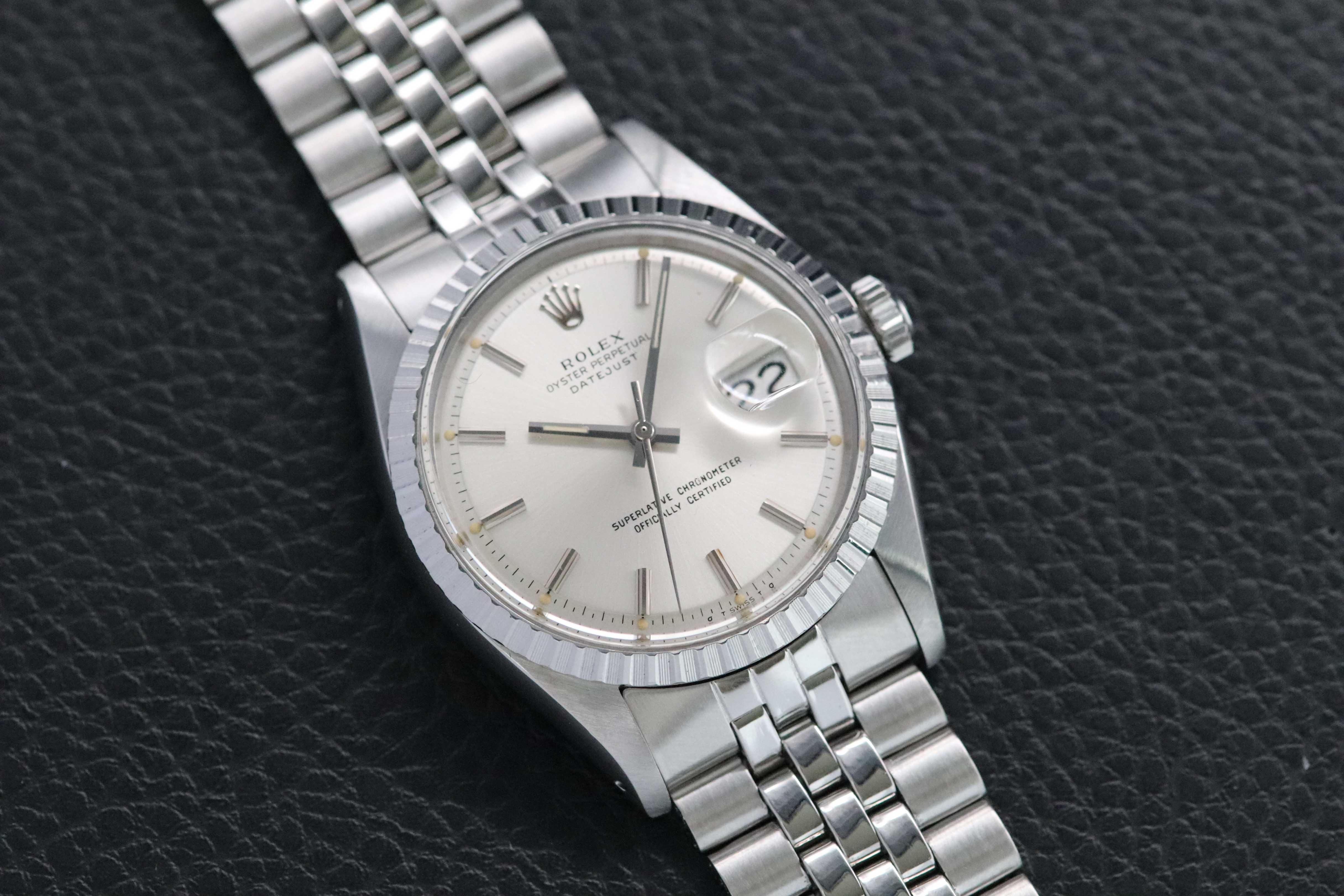 Rolex Datejust 1603 Silver Dial 1974