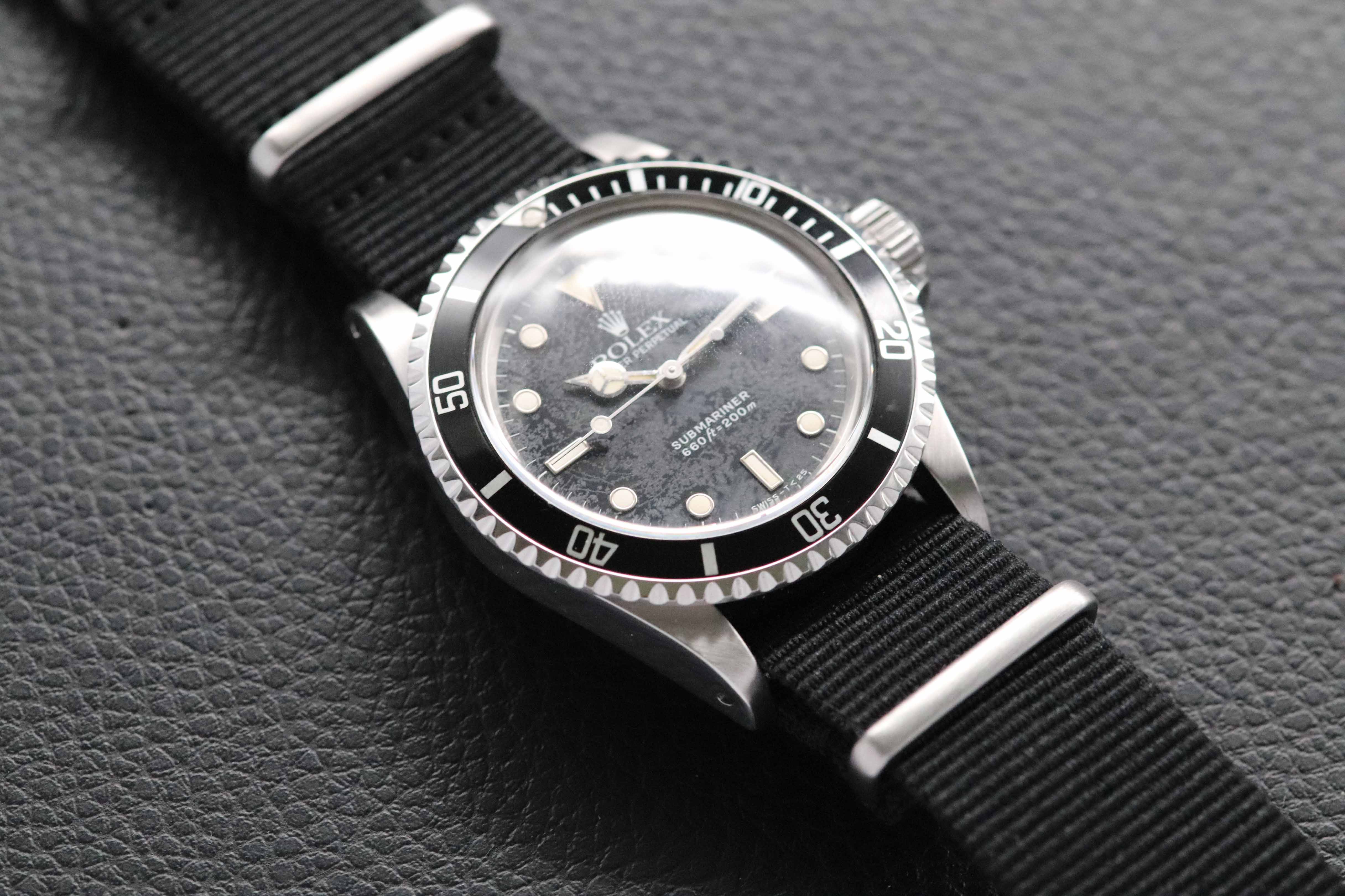 Rolex Submariner 5513 Stardust Tropical Dial 1987