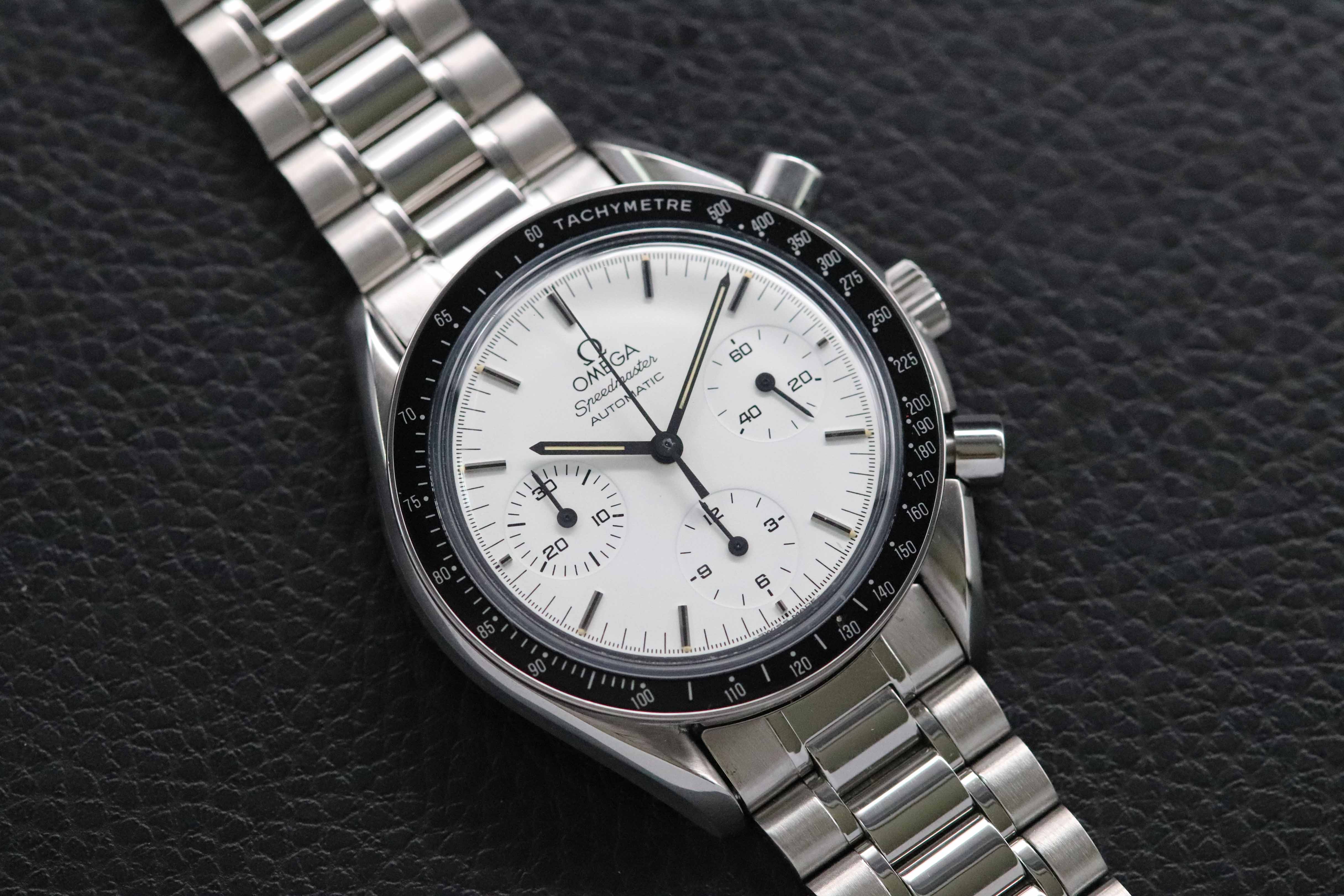 Omega Speedmaster Reduced 3510.20 White Dial 1991