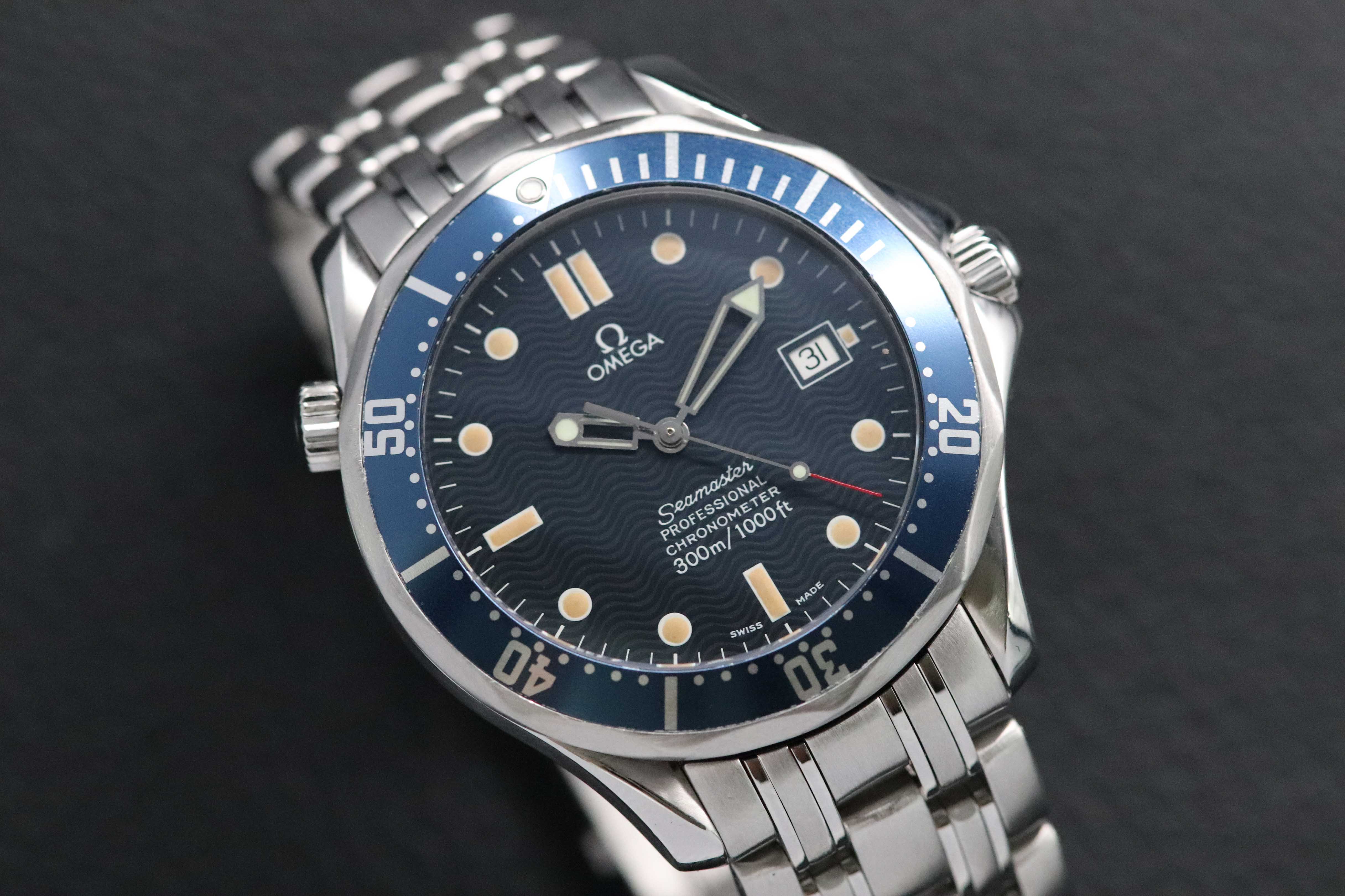 Omega Seamaster Diver 300 2531.80 Blue Dial 1999