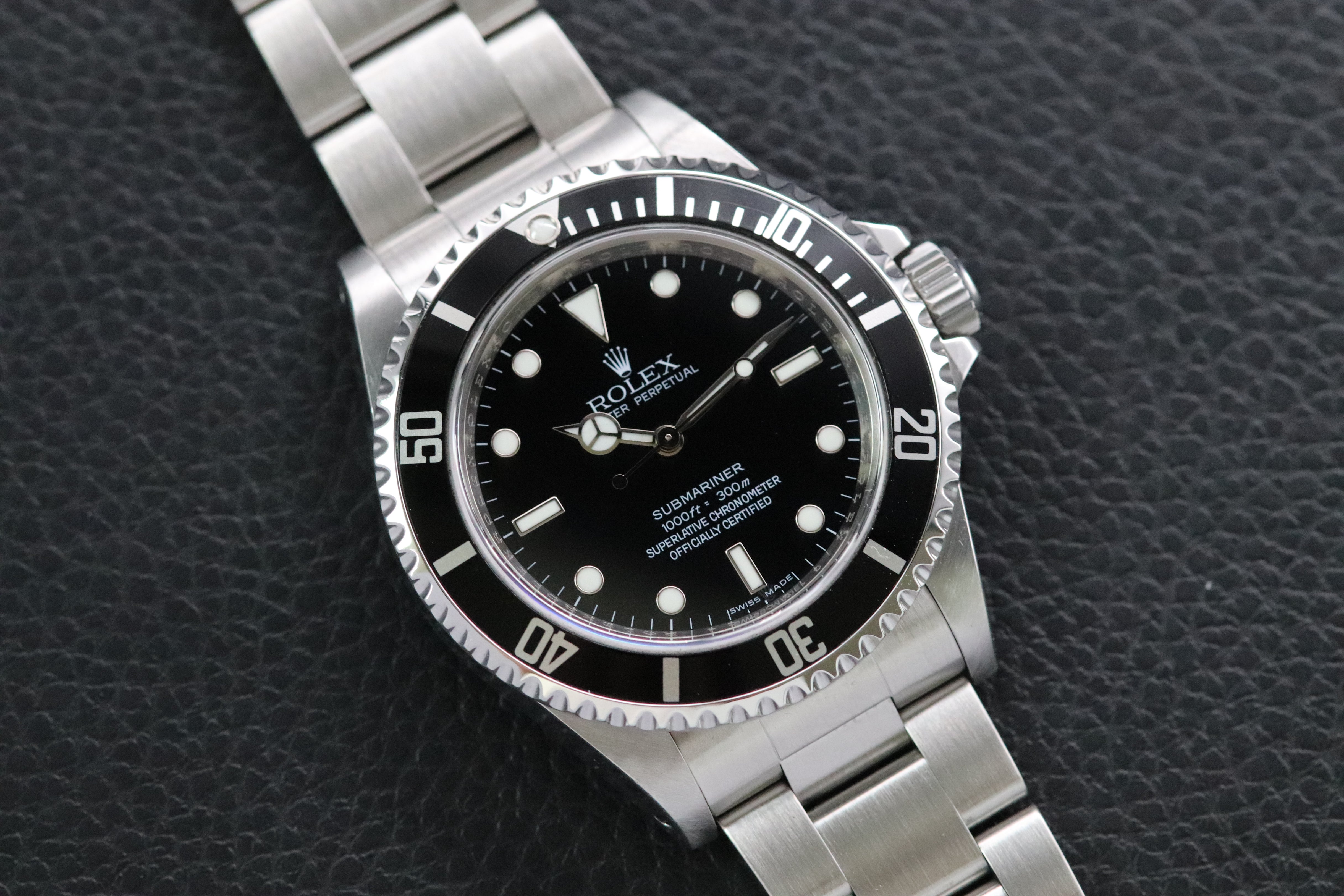 Rolex Submariner 14060M Rehaut Fullset 2013 Box+Papers