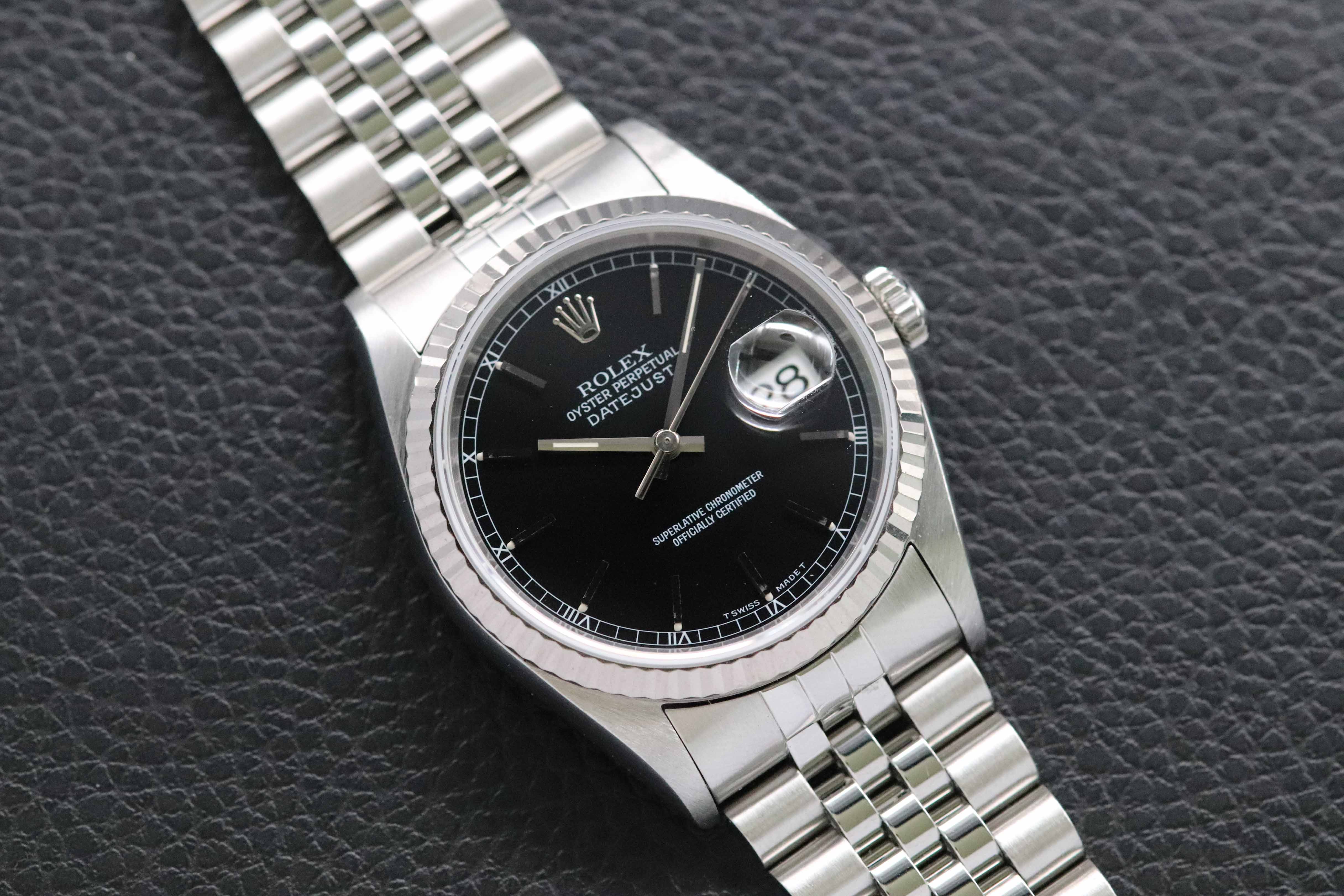 Rolex Datejust 16234 Fullset 1996 Box+Papers