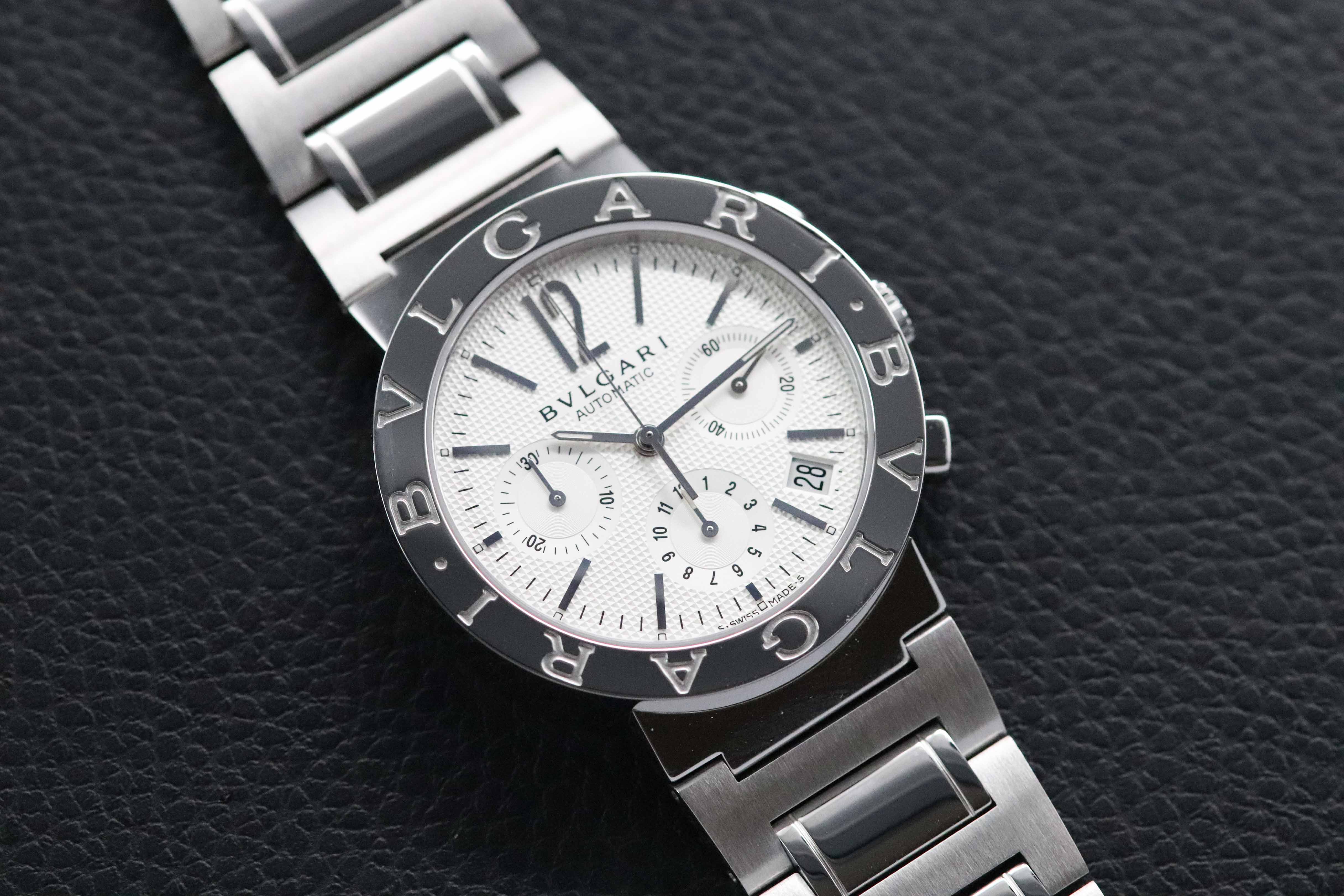 Bulgari Bulgari BB38SSCH Fullset 2015 Box+Papers