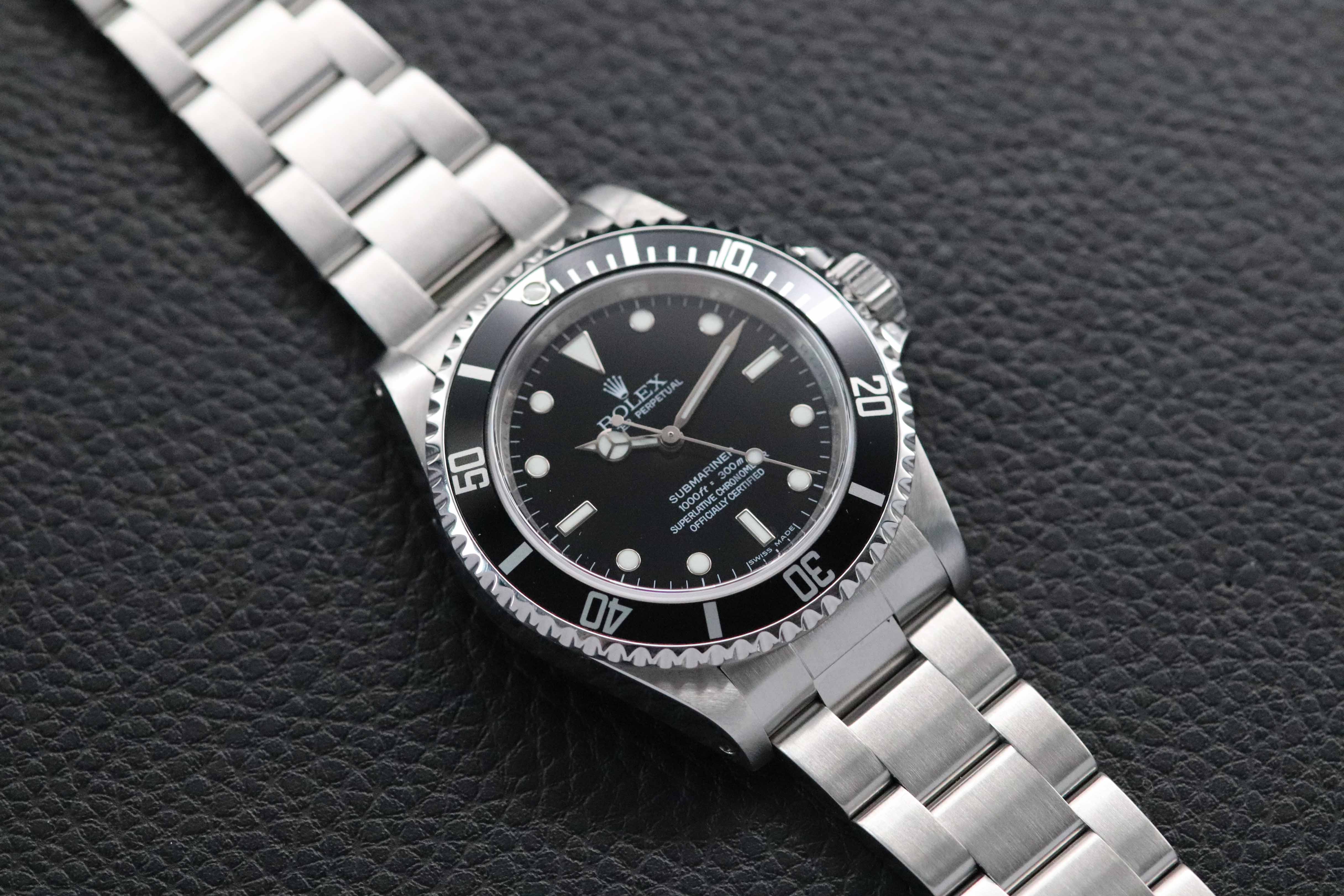 Rolex Submariner 14060M Rehaut Fullset 2012 Box+Papers