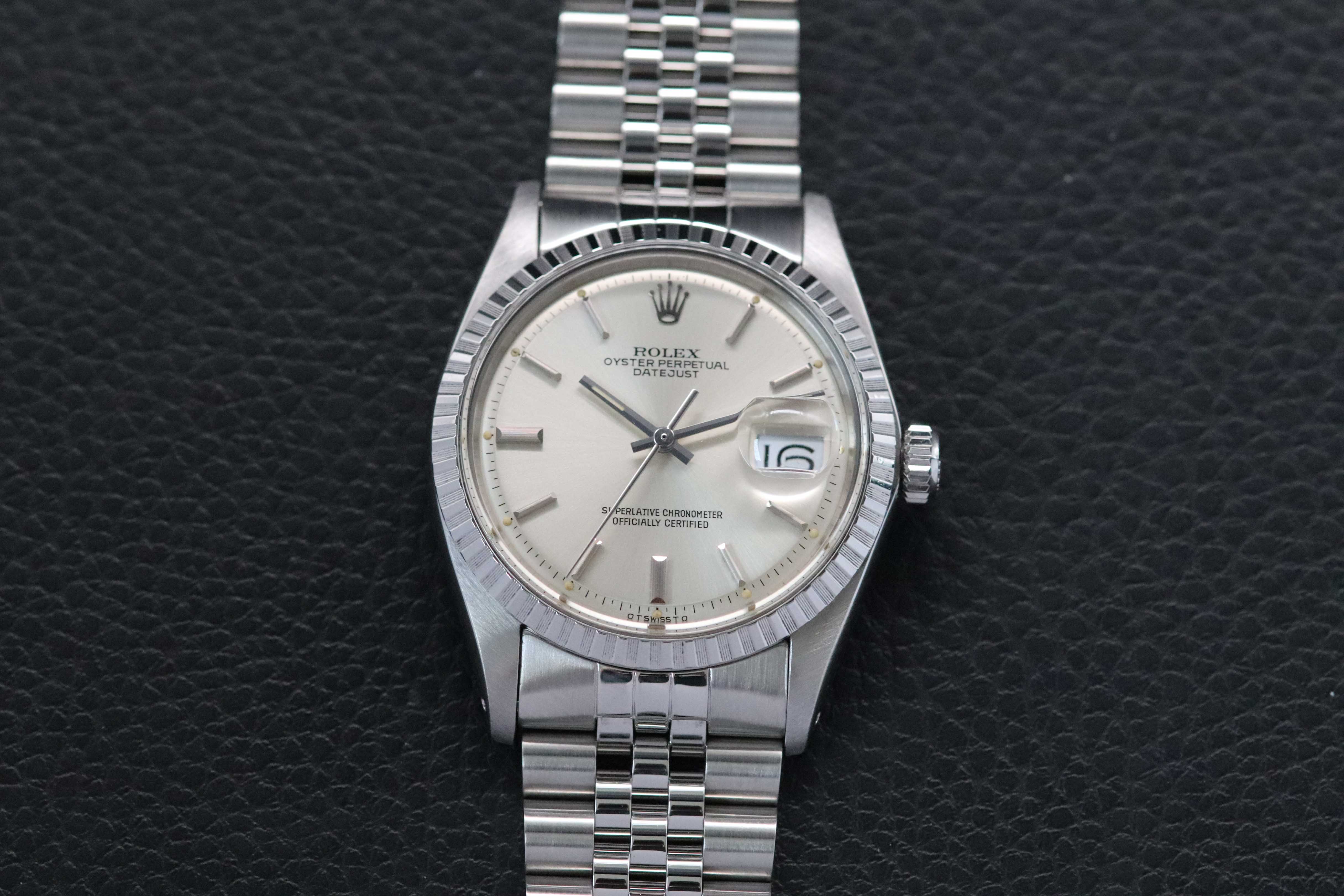 Rolex Datejust 1603 Silver Dial 1973