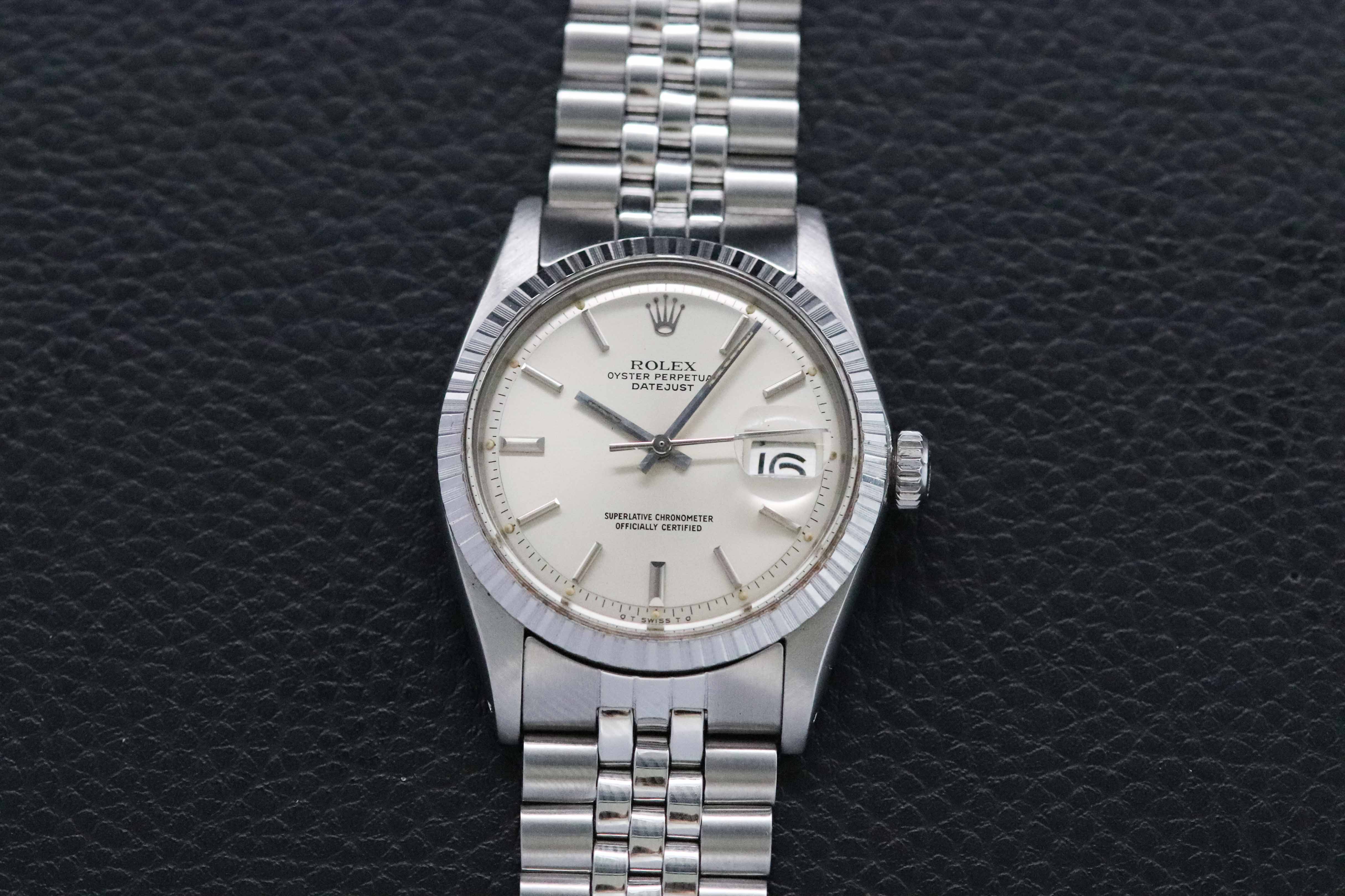 Rolex Datejust 1603 Silver Dial 1973