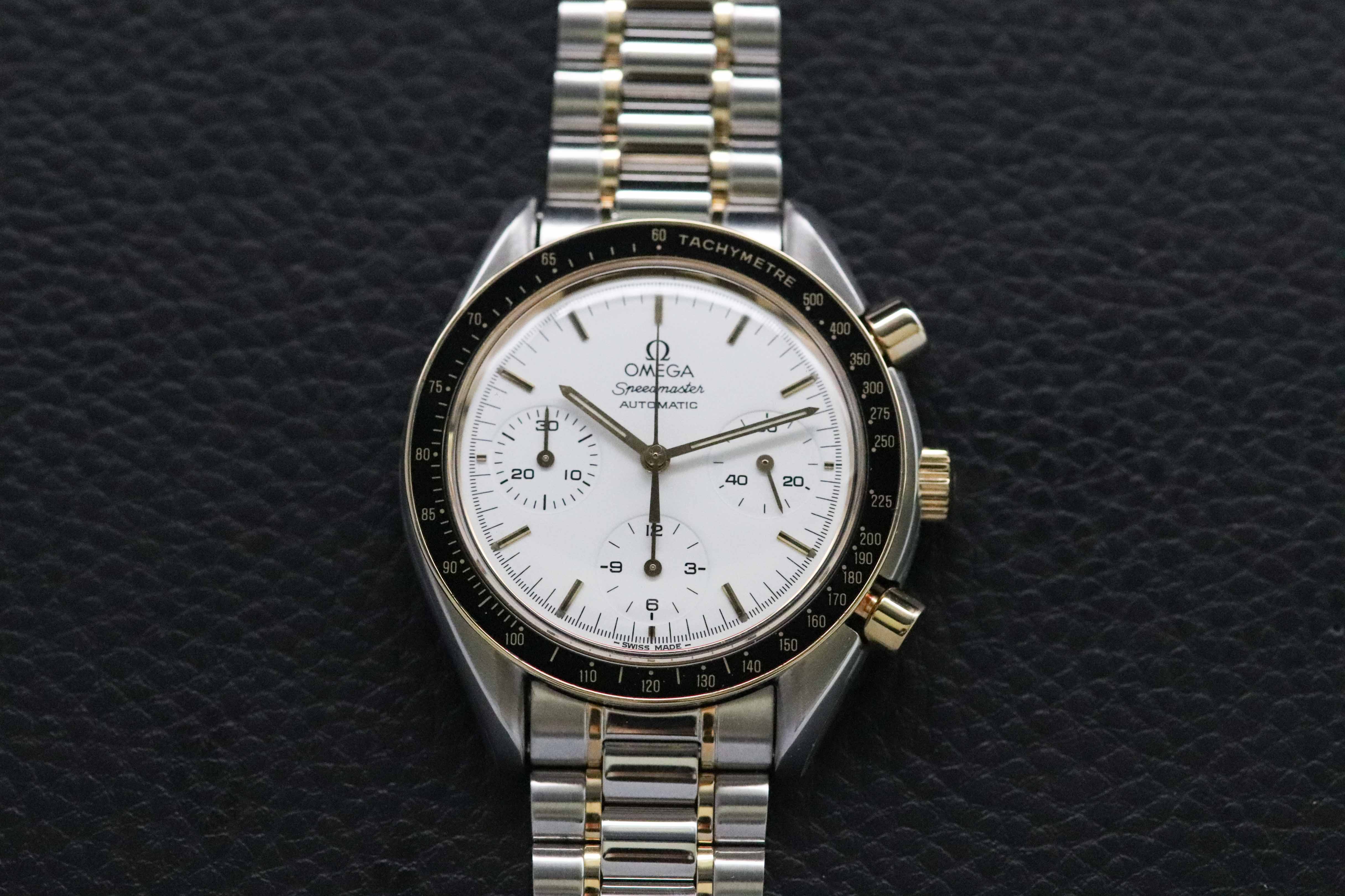 Omega Speedmaster Reduced 3310.20 White Dial 1989