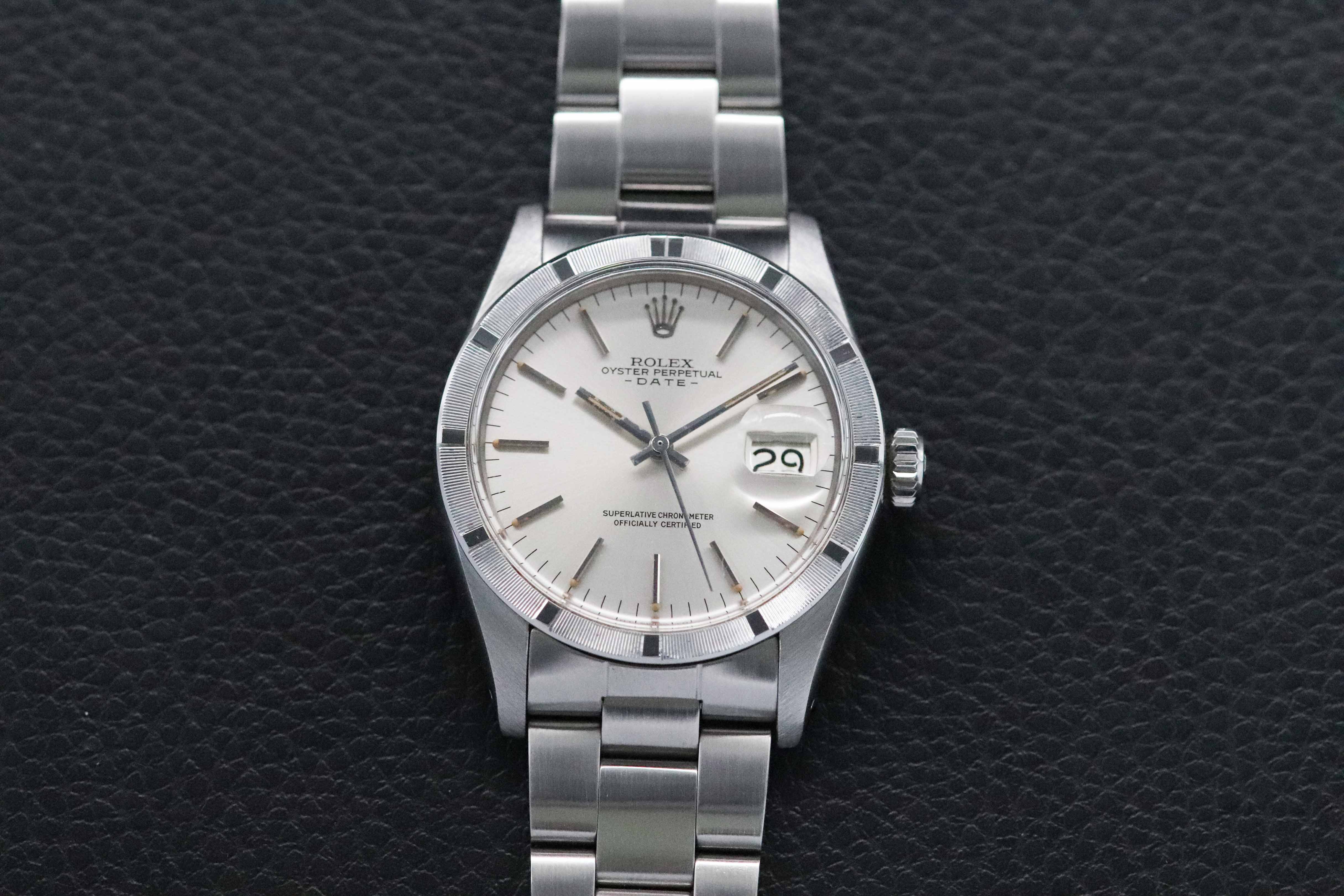 Rolex Date 1501 Silver Dial 1975