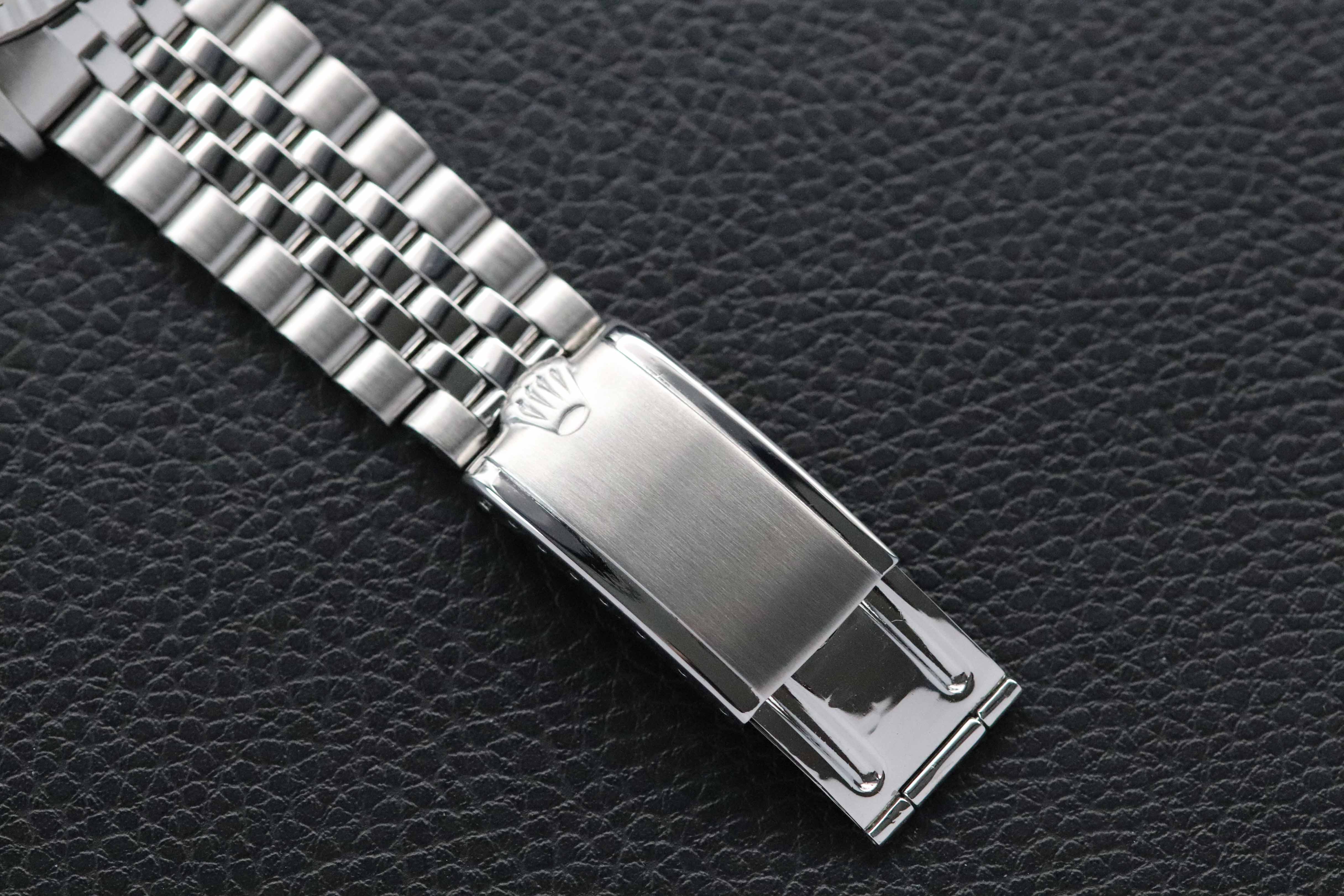 Rolex Datejust 1603 Black Dial Fullset 1968 Box+Papers