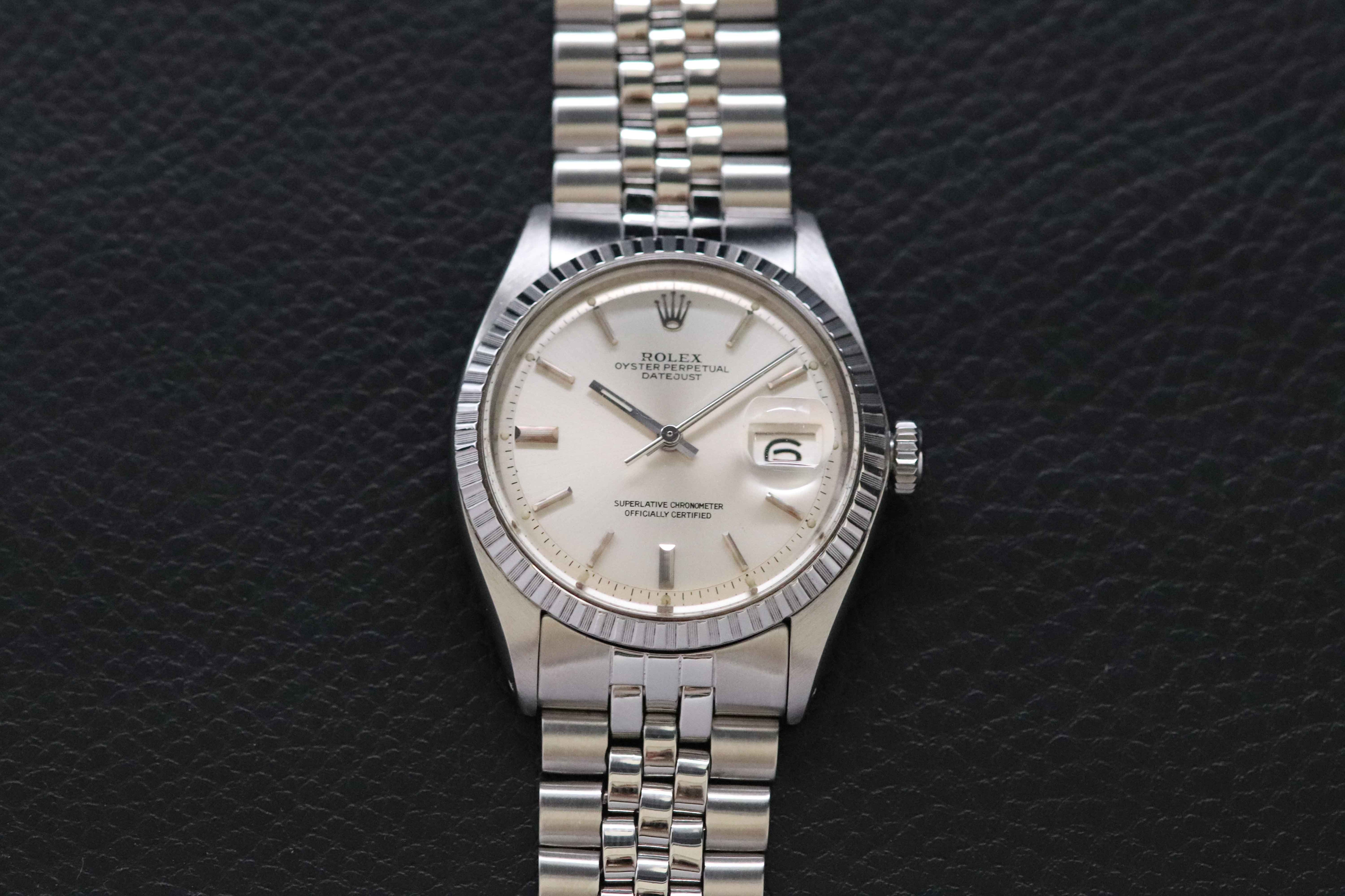 Rolex Datejust 1603 Silver Dial 1972