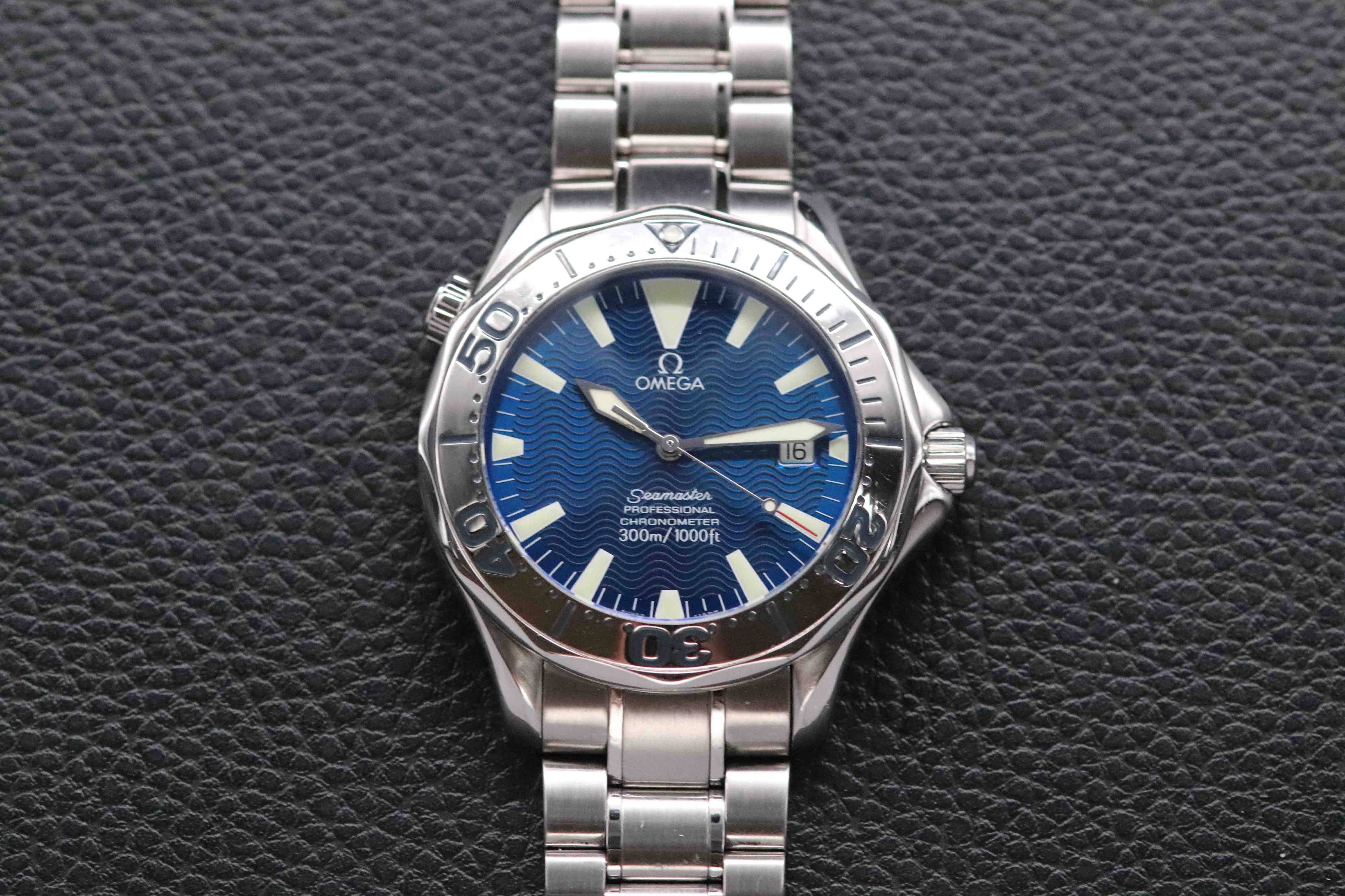 Omega Seamaster Diver 2255.80 Blue Dial 2006