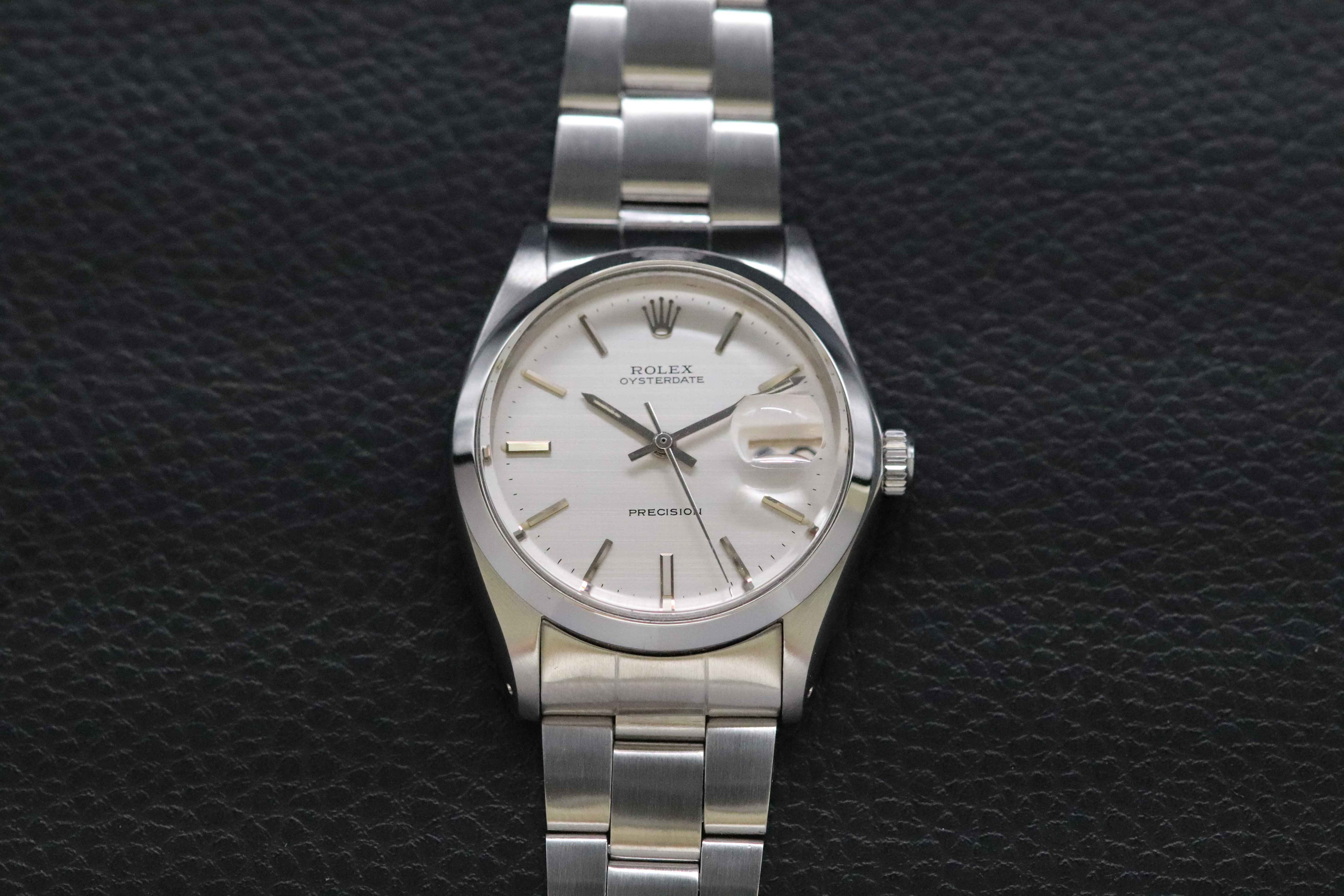 Rolex Oysterdate 6694 Linen Dial 1970