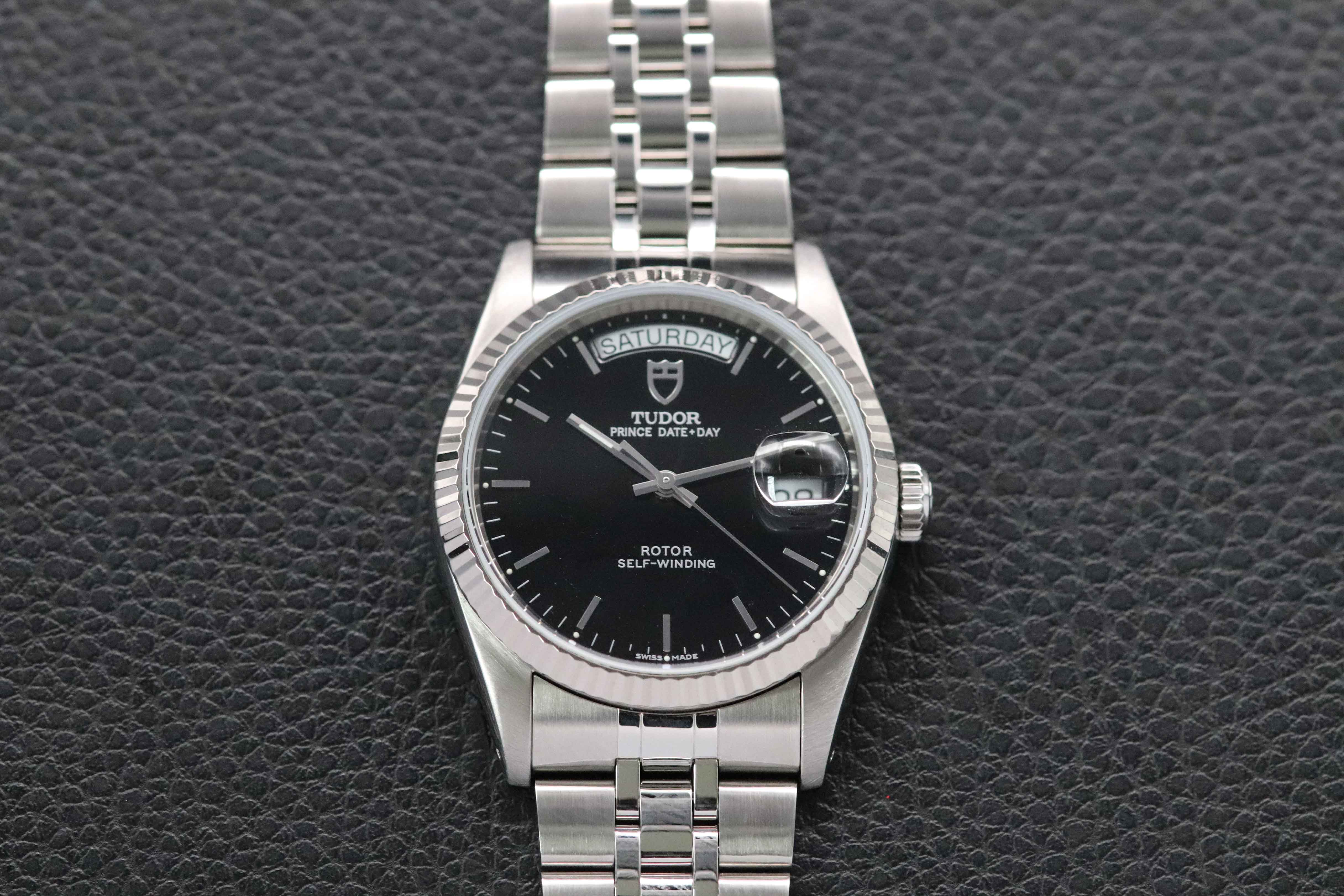 Tudor Prince Date-Day 76214 Black Dial 2008