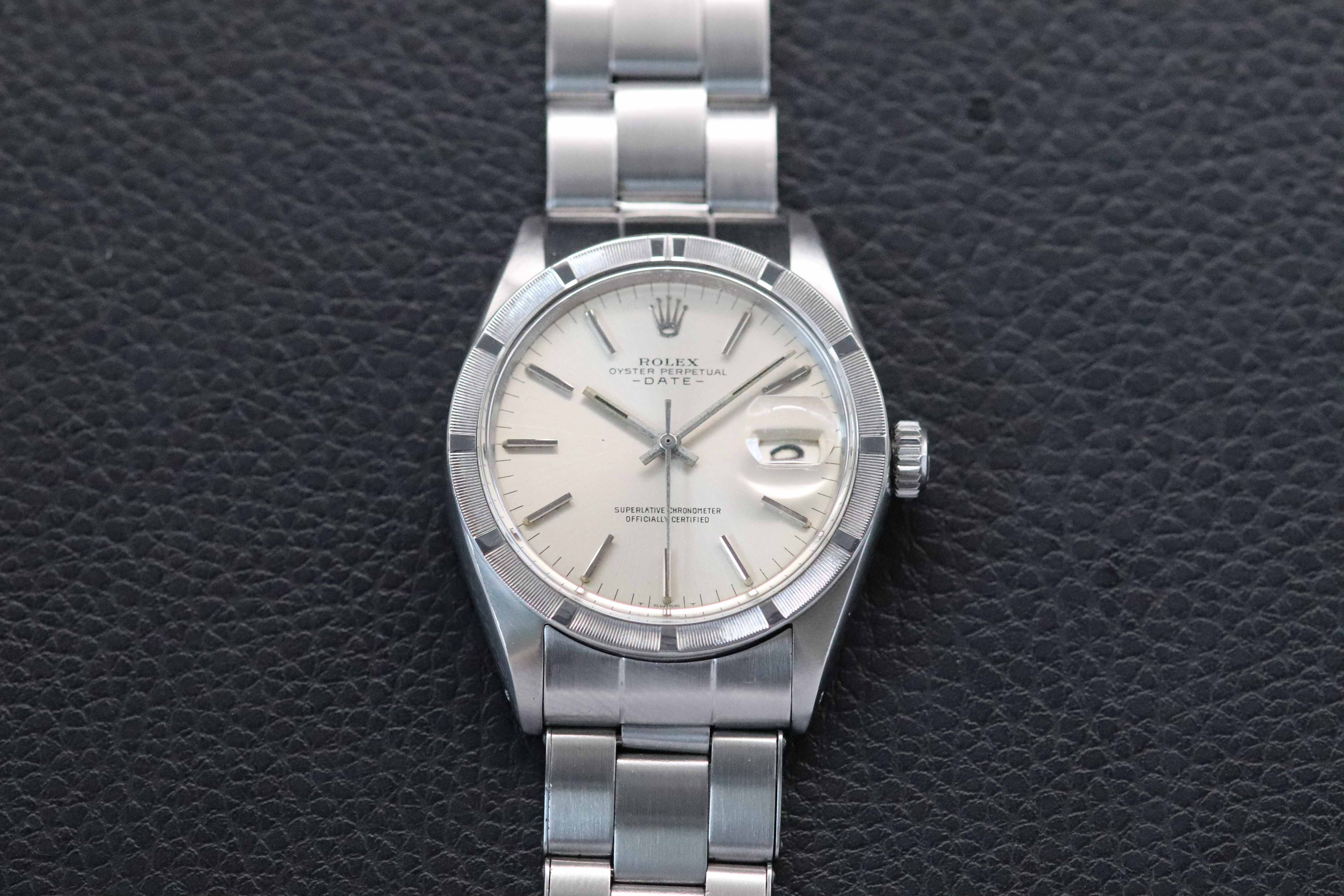 Rolex Date 1501 Silver Dial 1969