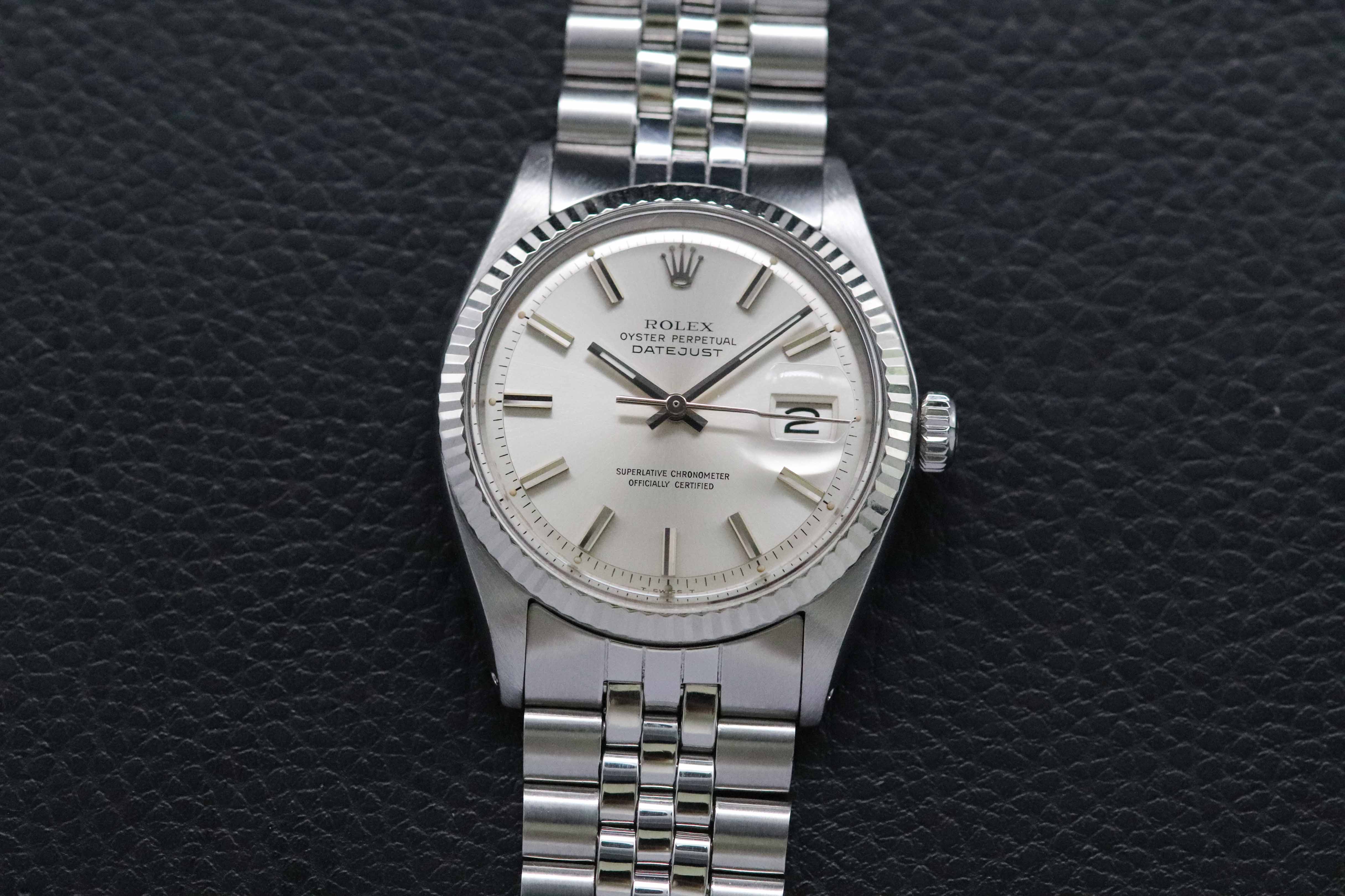 Rolex Datejust 1601 Silver Dial 1971