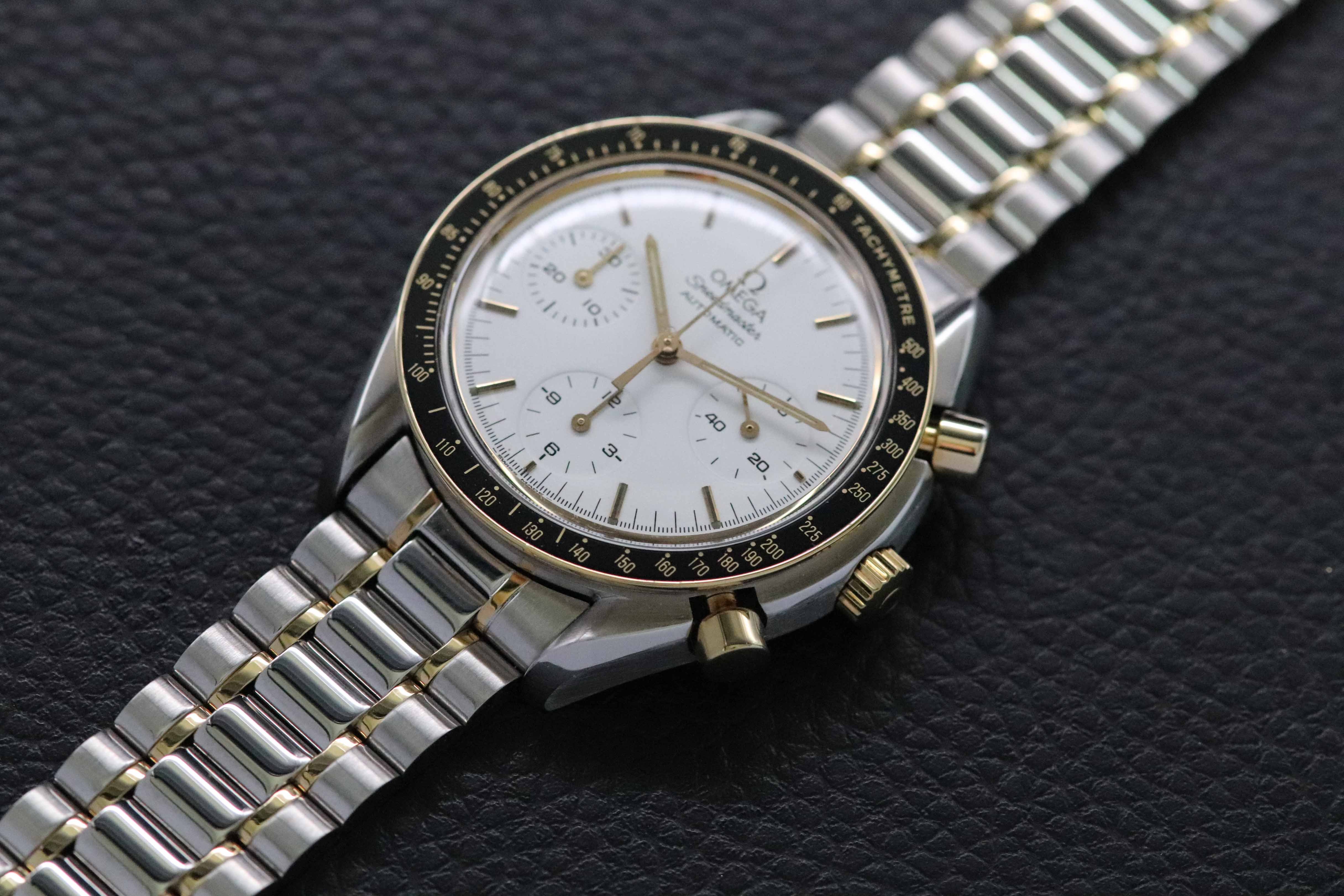 Omega Speedmaster Reduced 3310.20 White Dial 1989