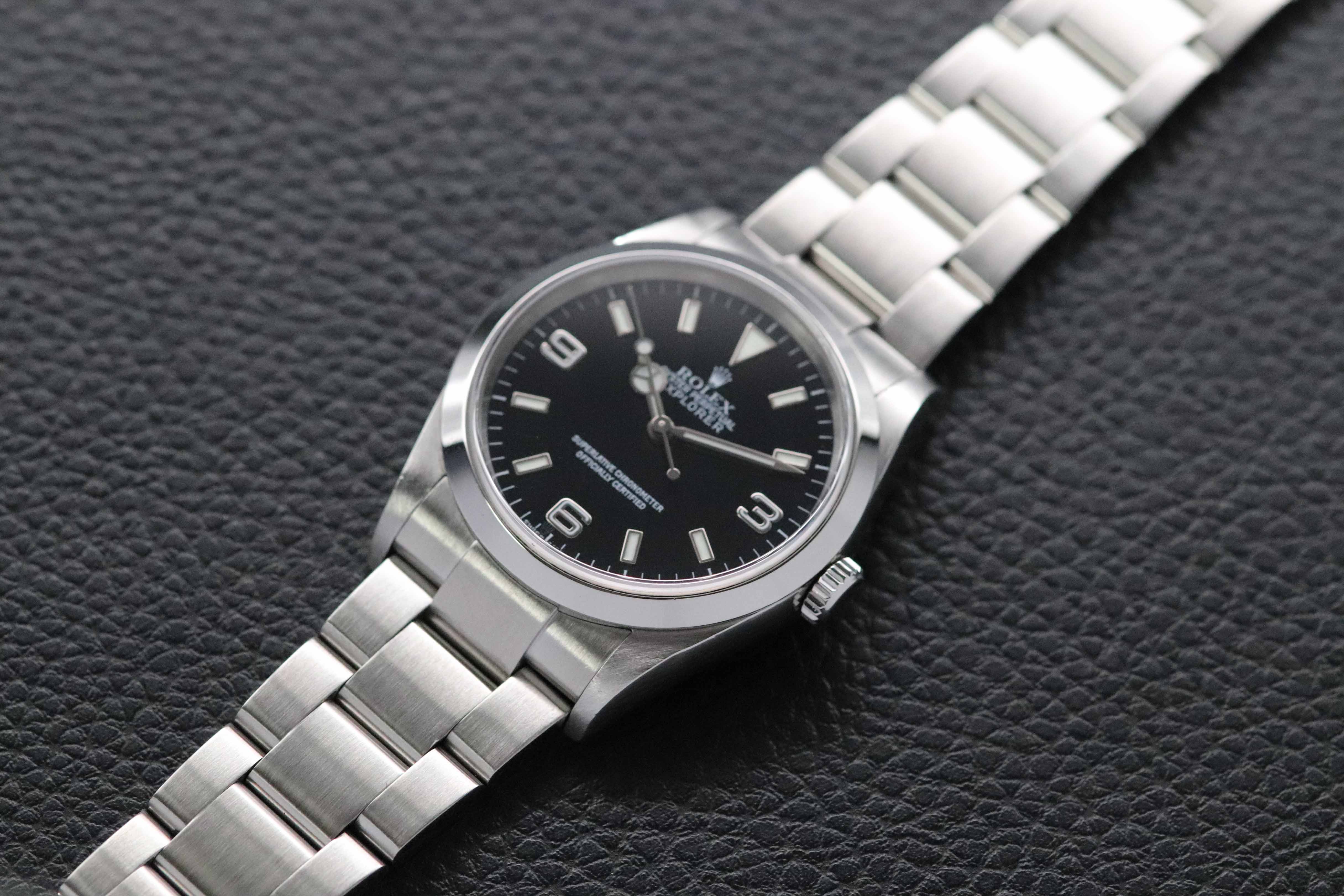 Rolex Explorer 114270 Black Dial 2002