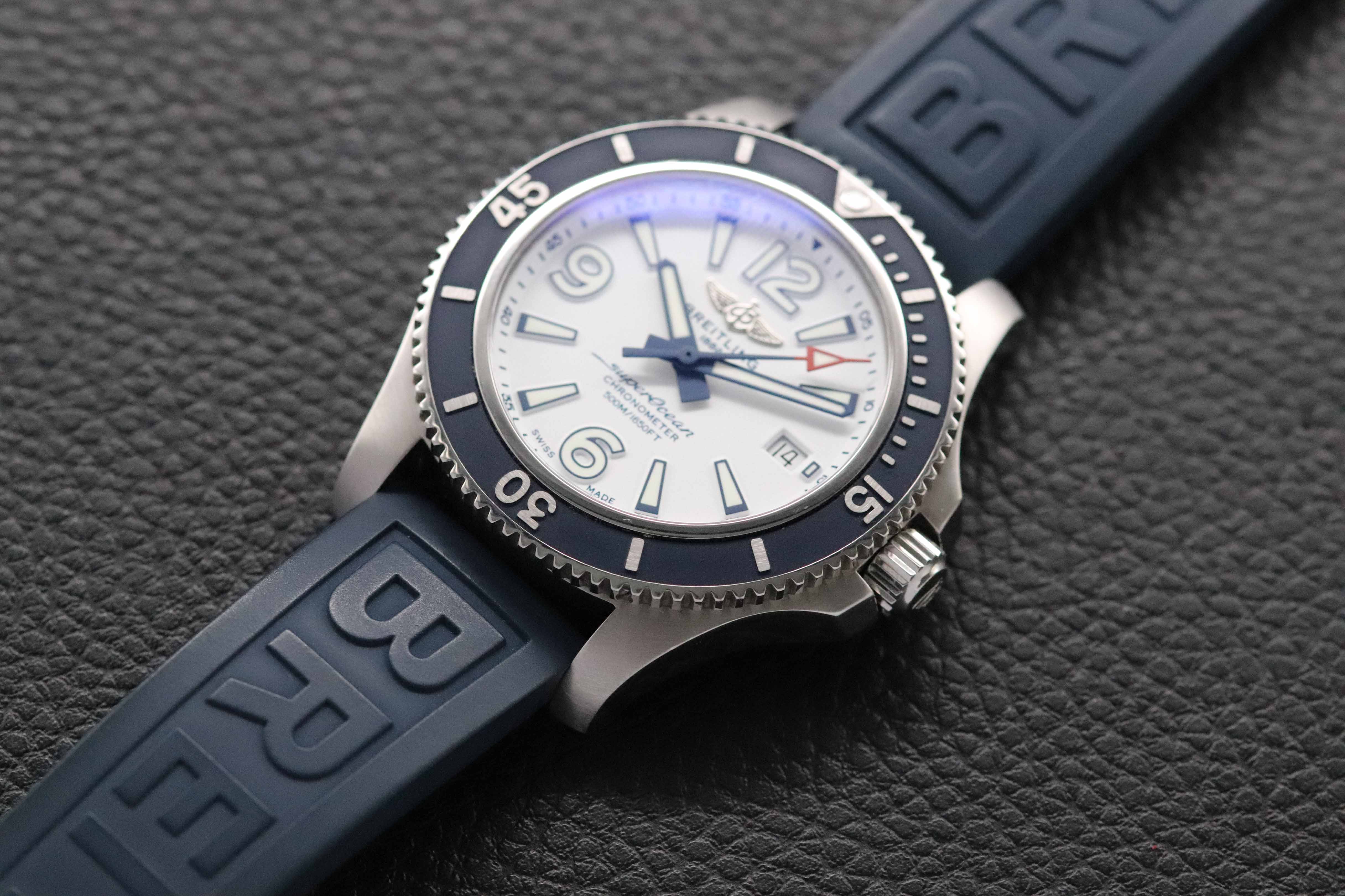 Breitling Superocean 42 A17366 Blau Papers 2020