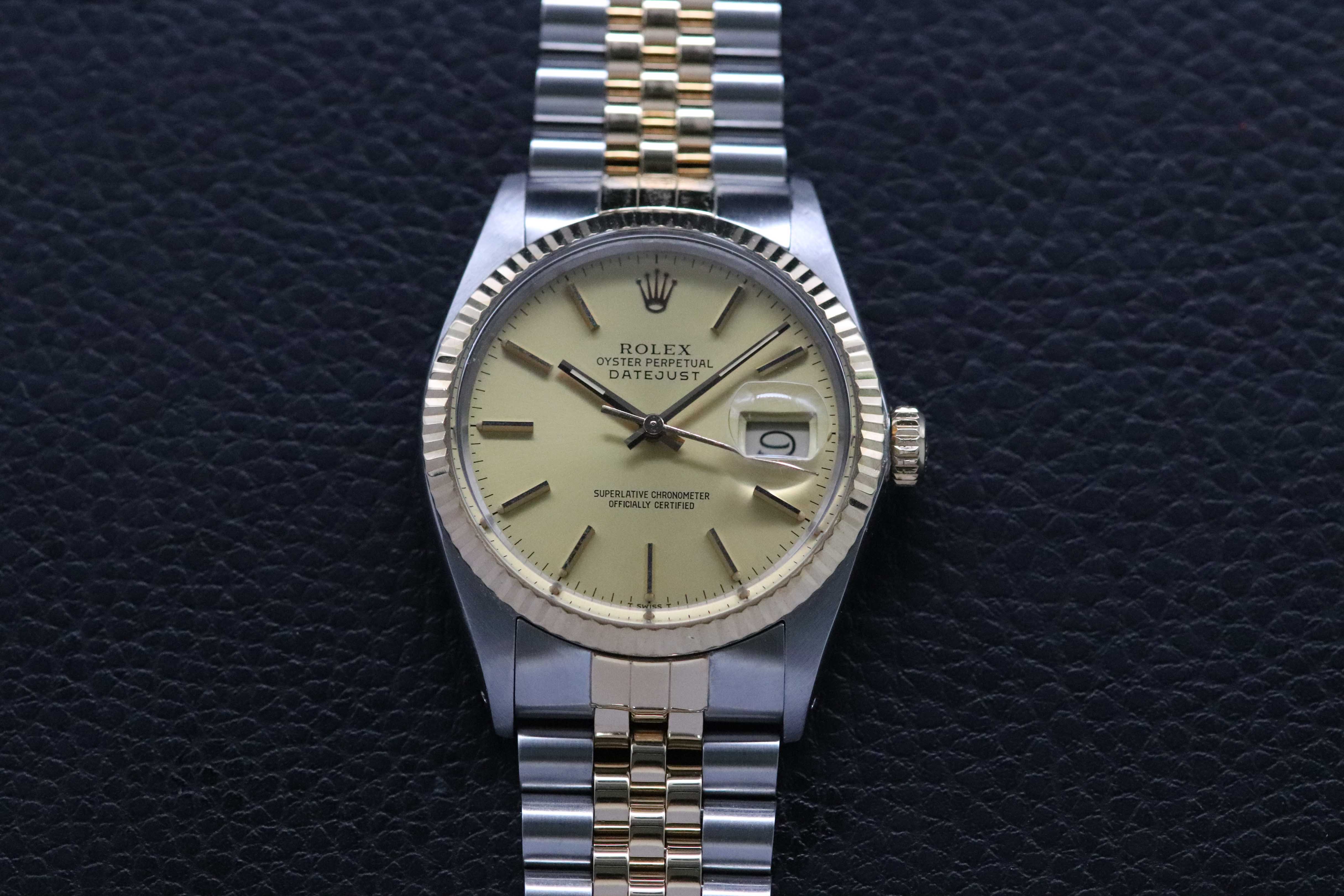 Rolex Datejust 16013 Fullset 1986 Box+Papers