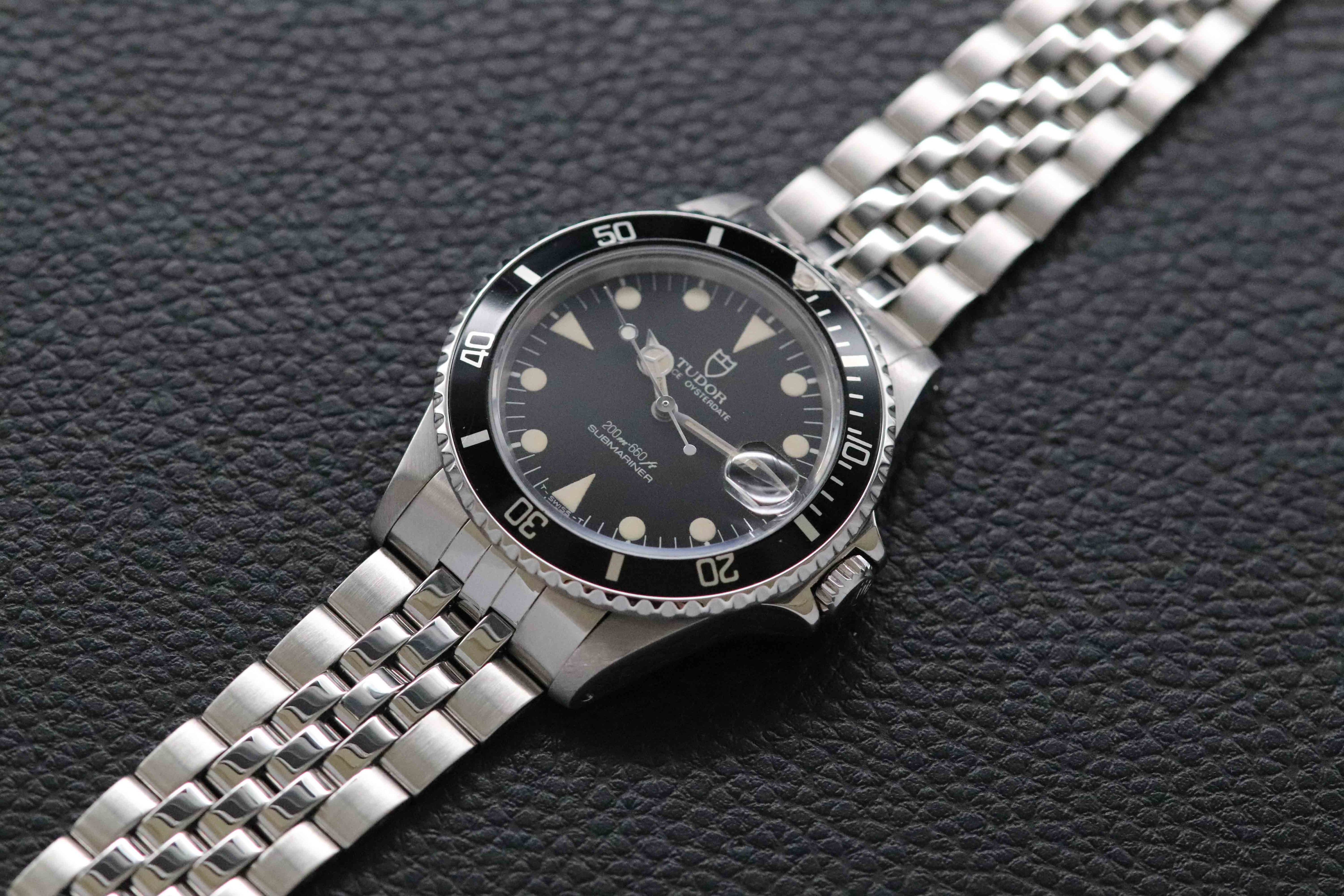Tudor Submariner 75090 Black Dial 1990