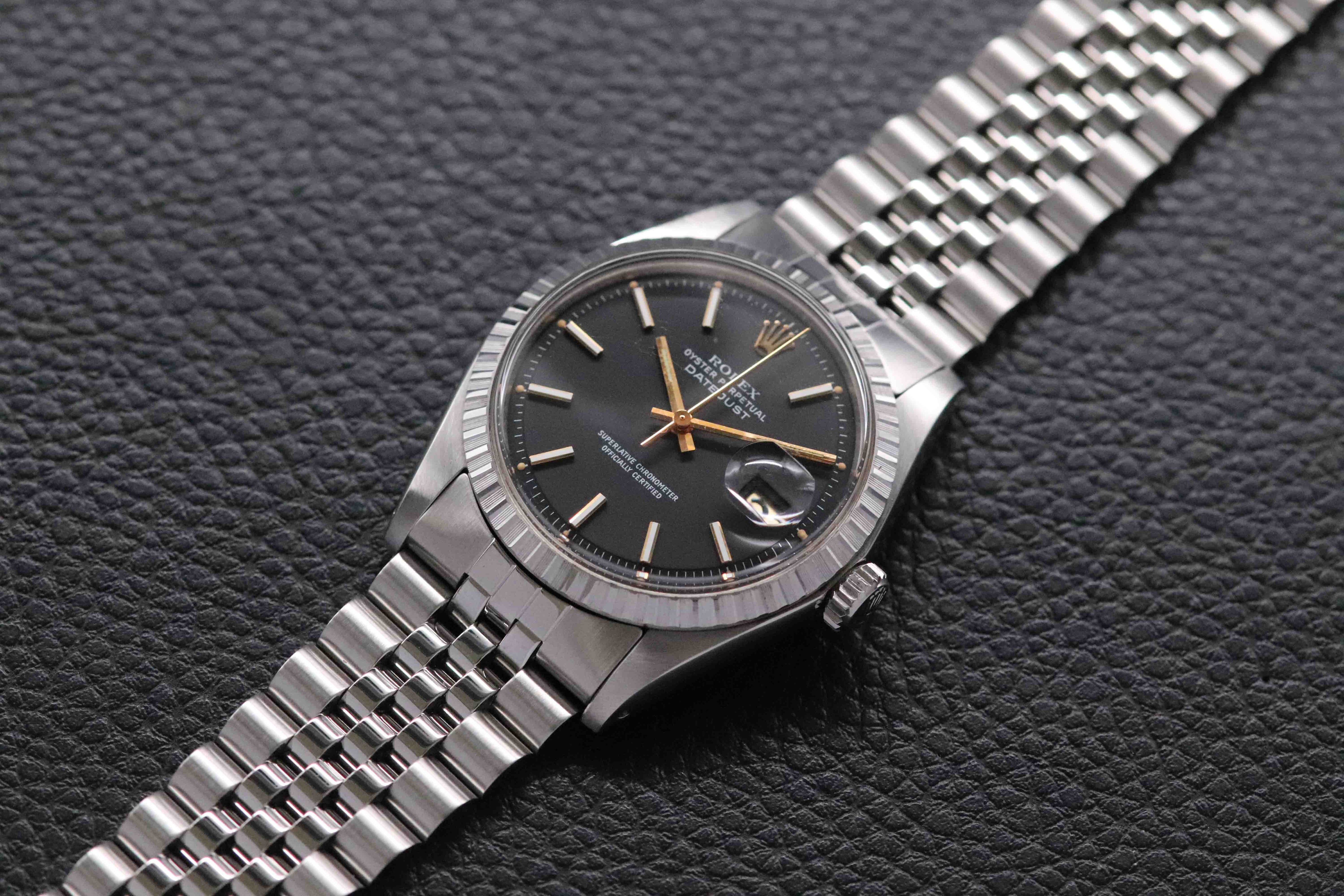 Rolex Datejust 1603 Black Dial 1975