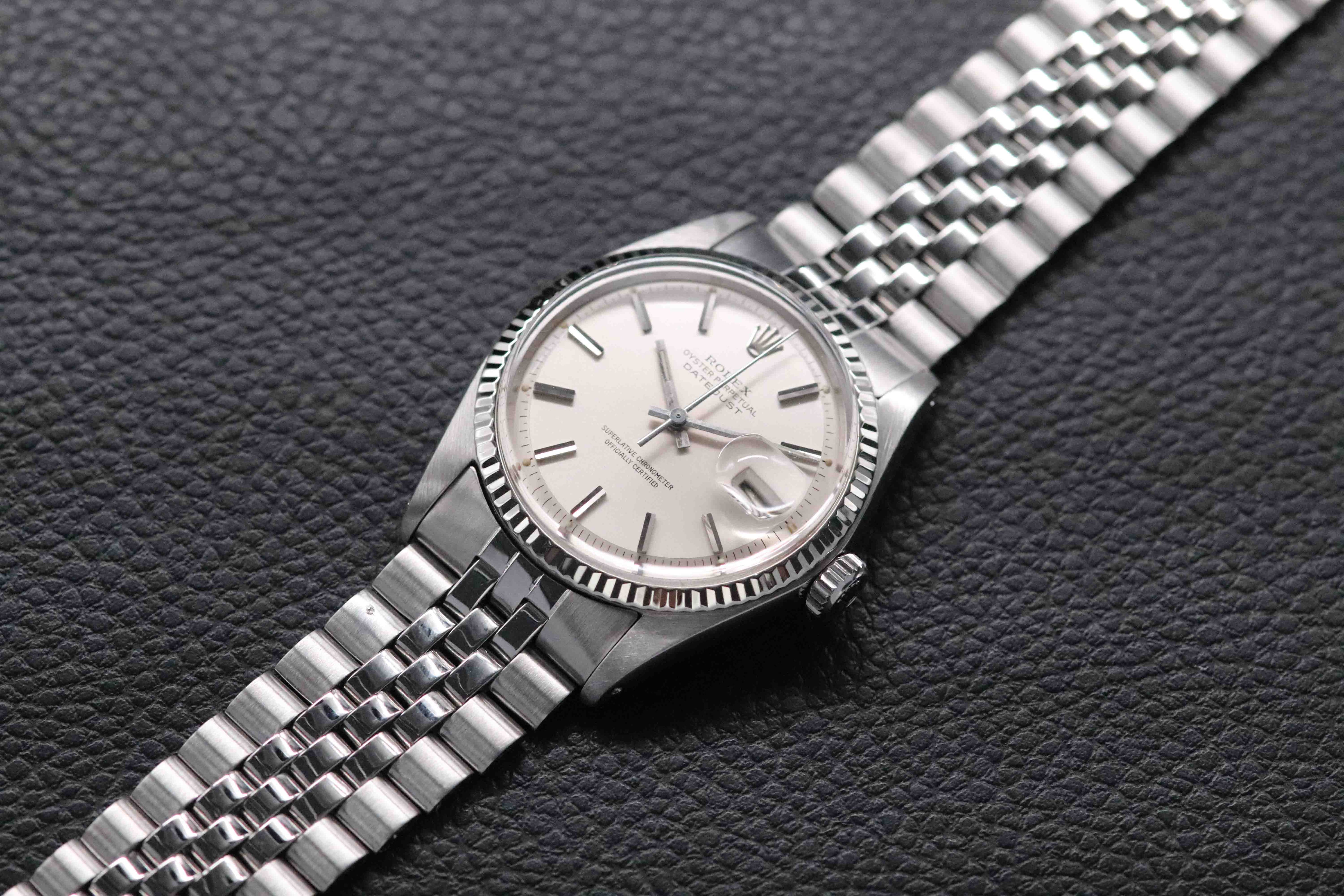 Rolex Datejust 1601 Silver Dial 1972