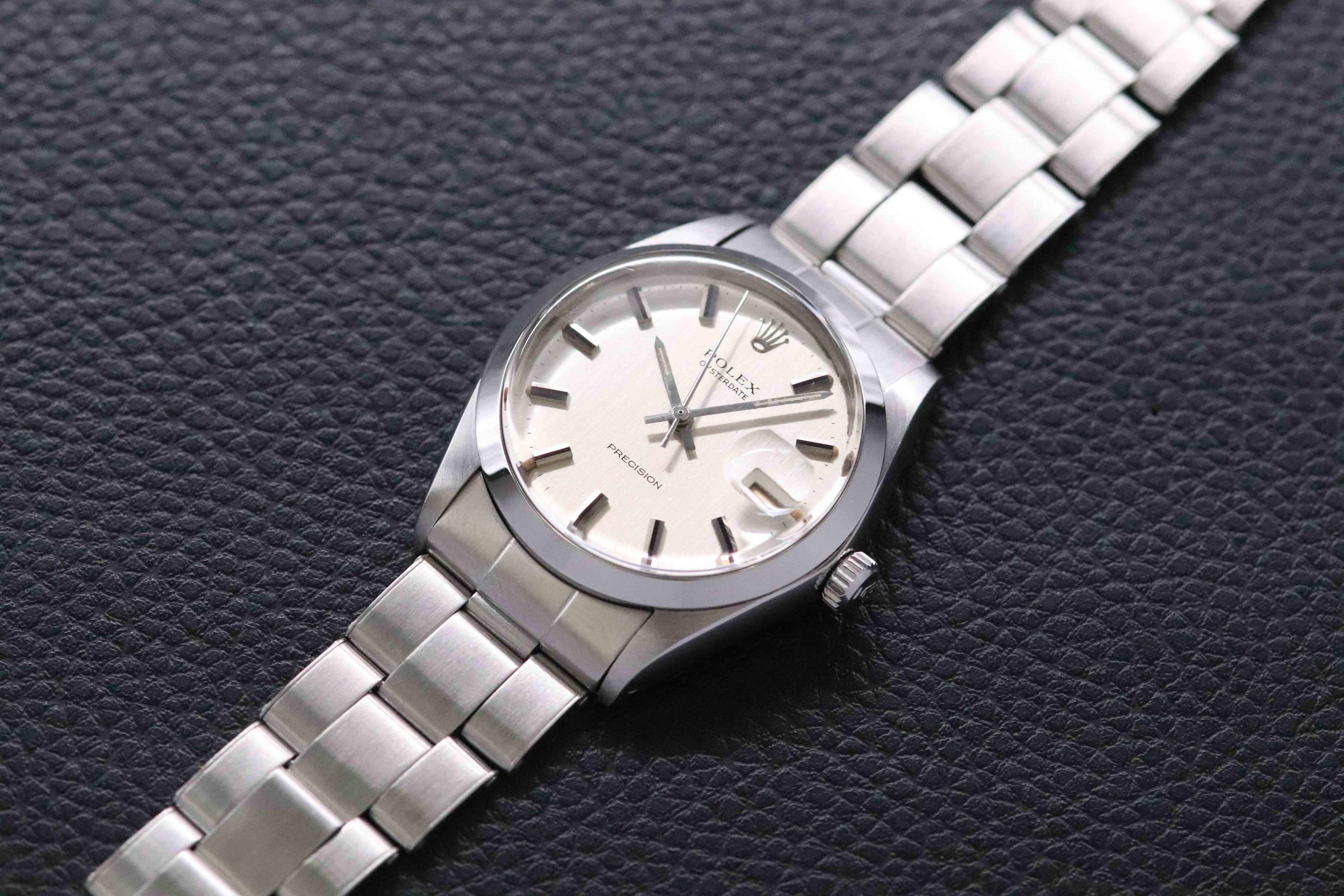 Rolex Date 1500 Silver Dial 1969