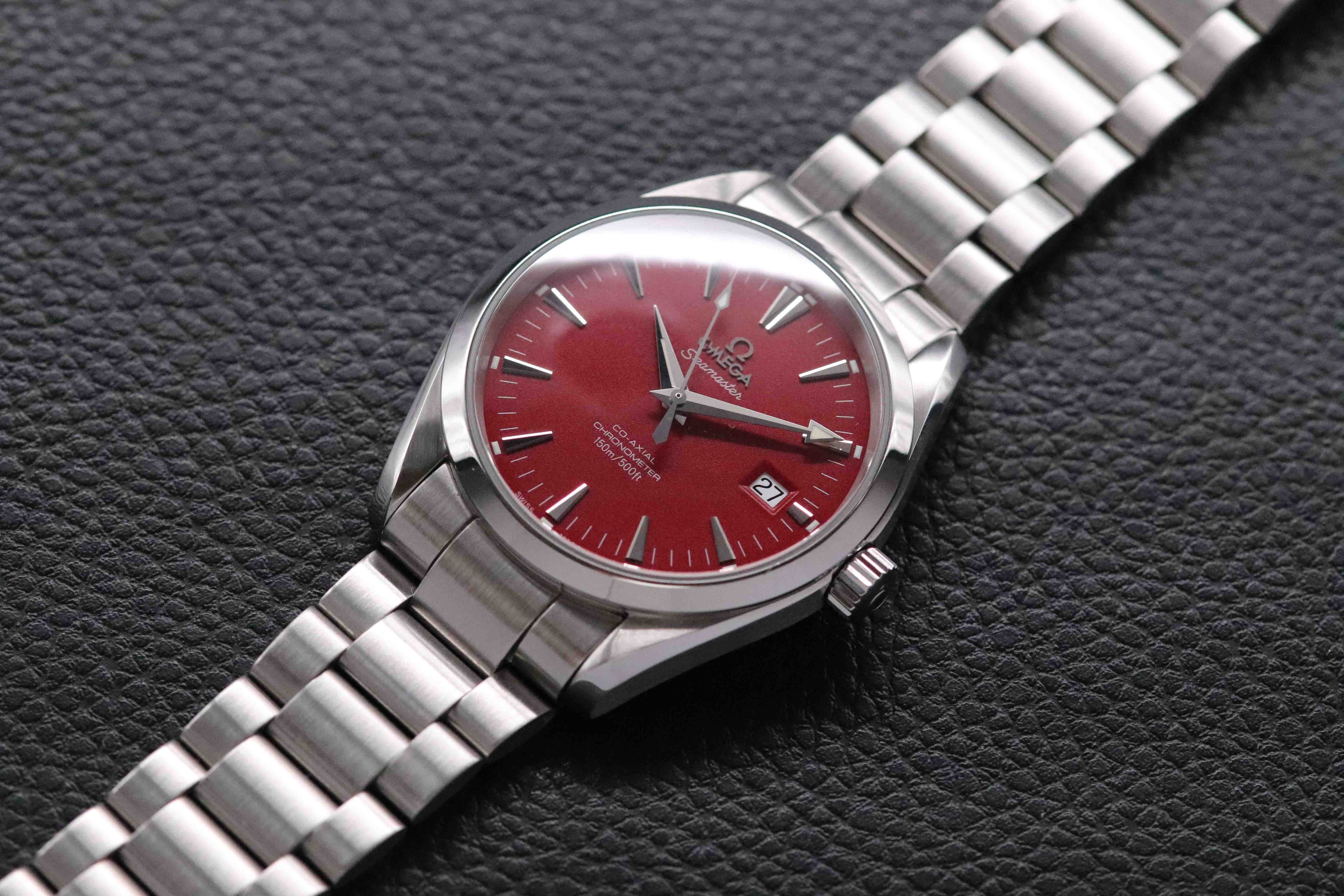 Omega Seamaster Aqua Terra 2503.60 Red 2007