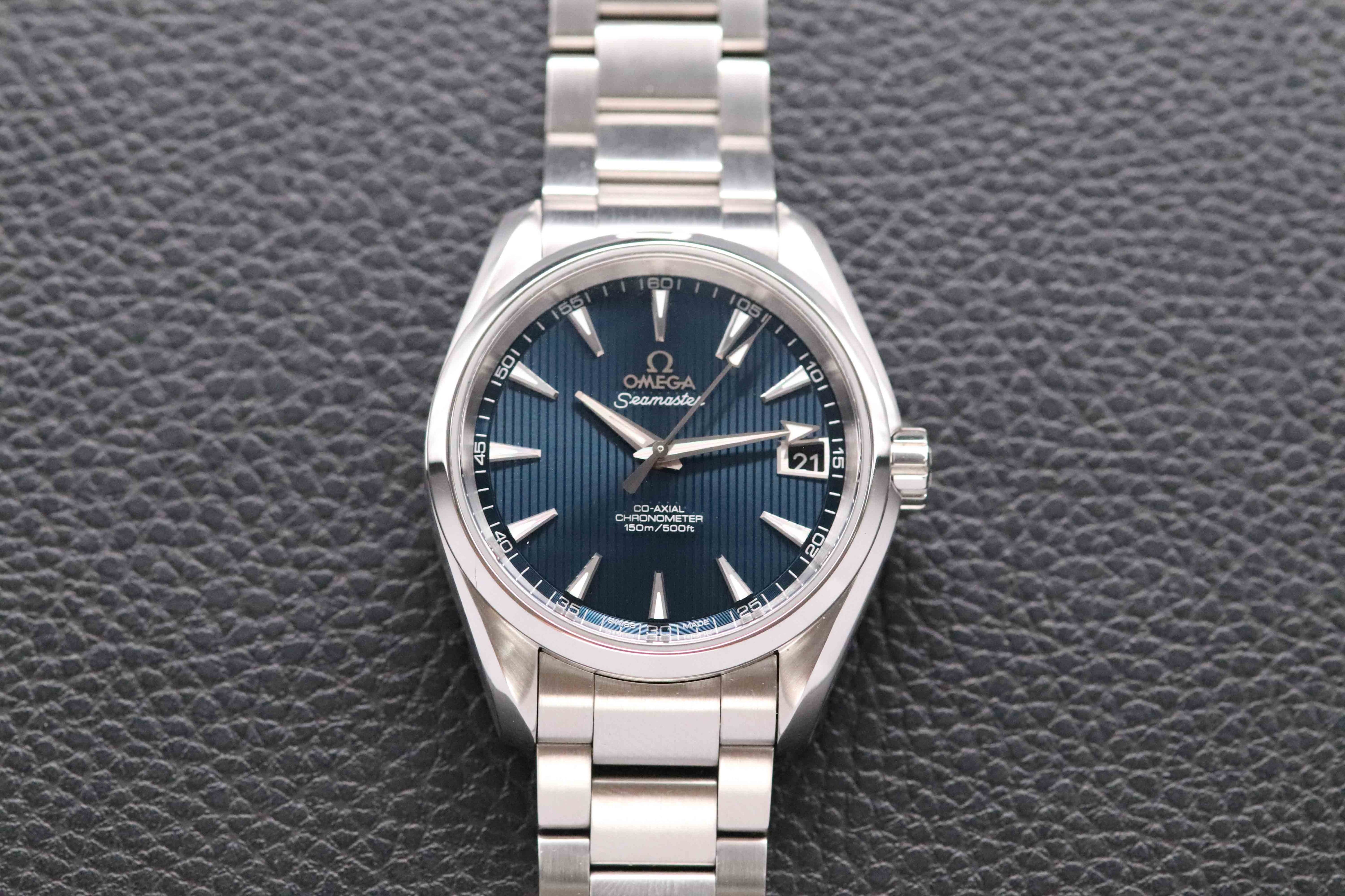 Omega Seamaster Aqua Terra 231.10.39.21.03.001 James Bond Skyfall 2020 Papers
