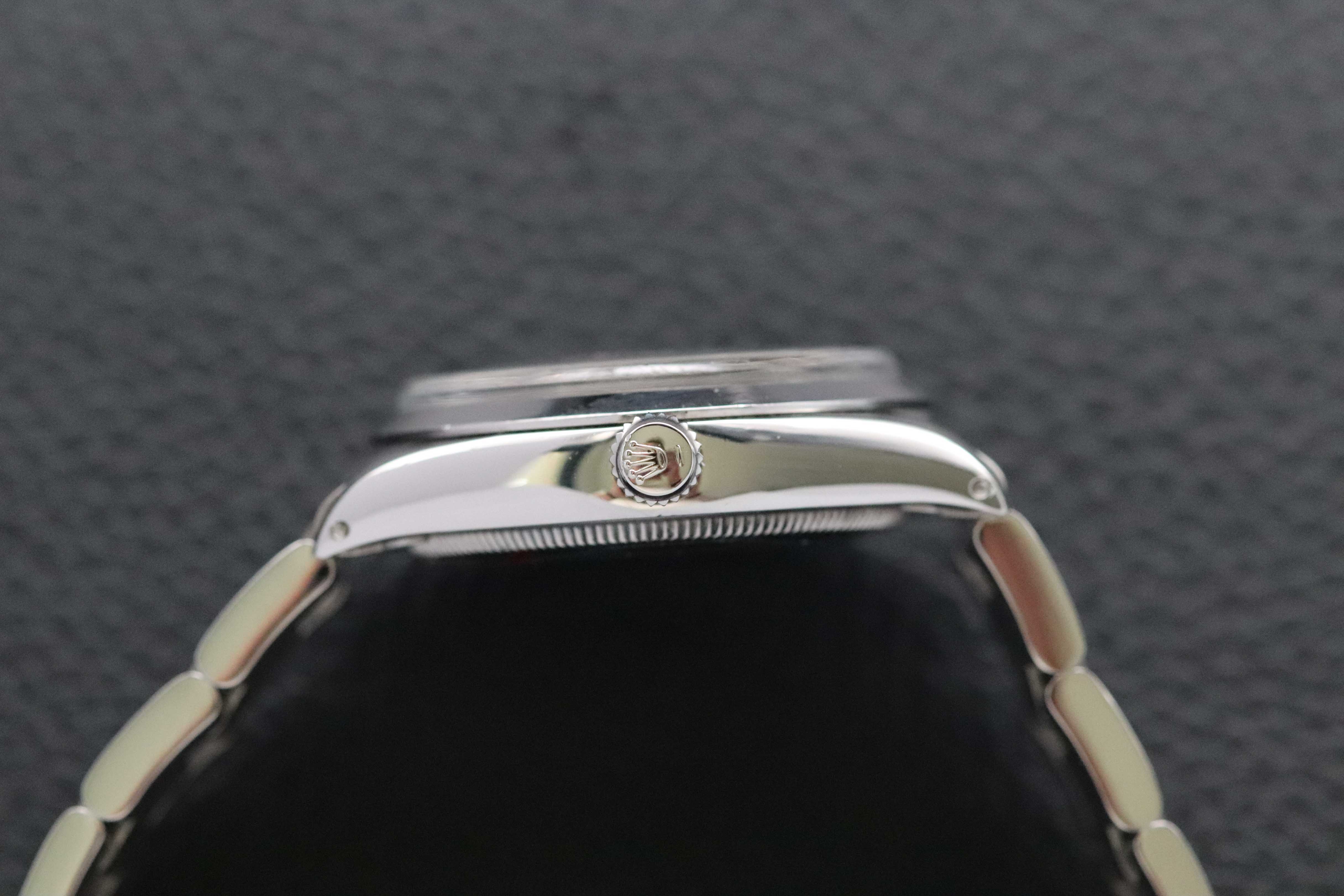 Rolex Oyster Perpetual 1002 Silver Dial 1986