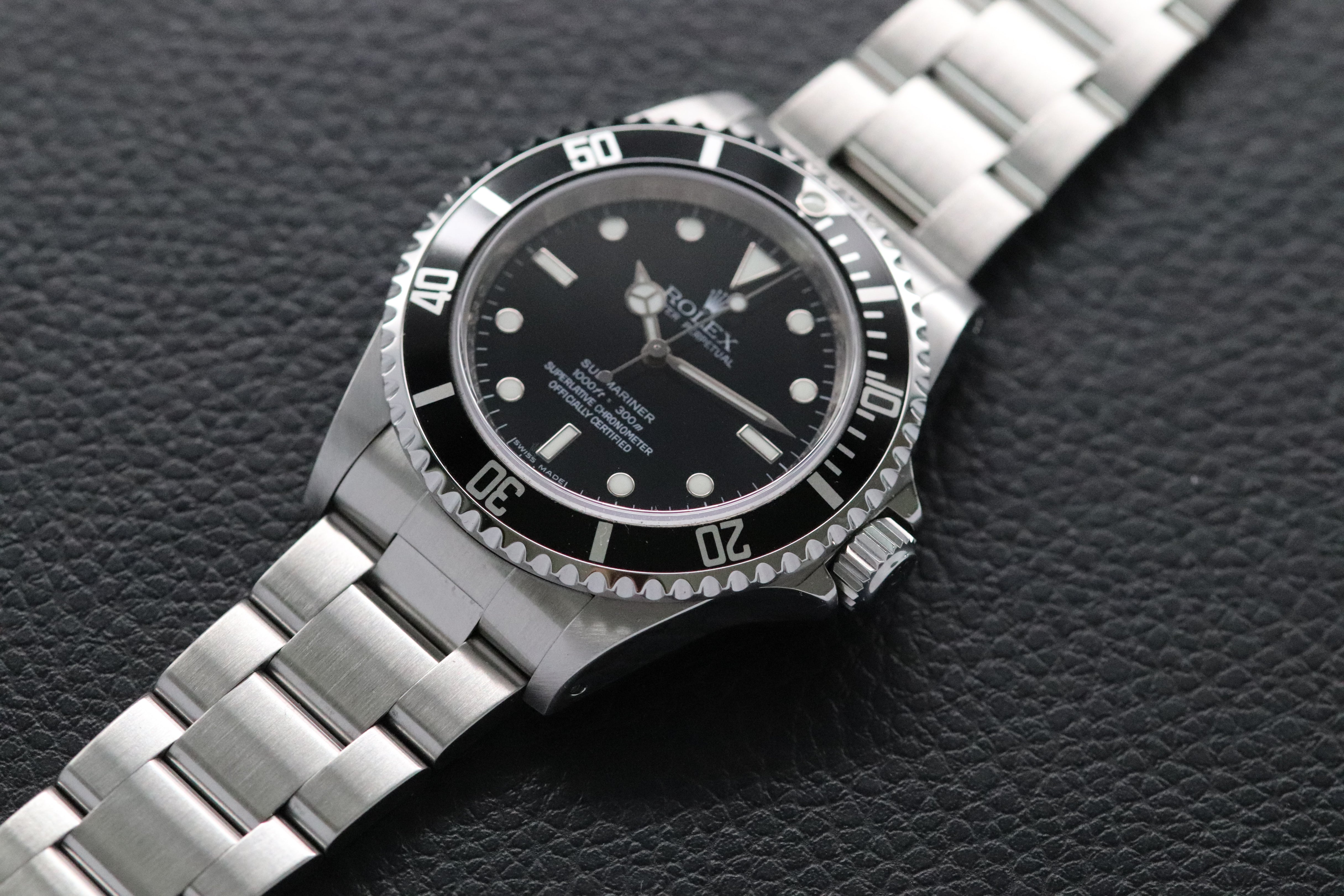 Rolex Submariner 14060M Rehaut Fullset 2013 Box+Papers