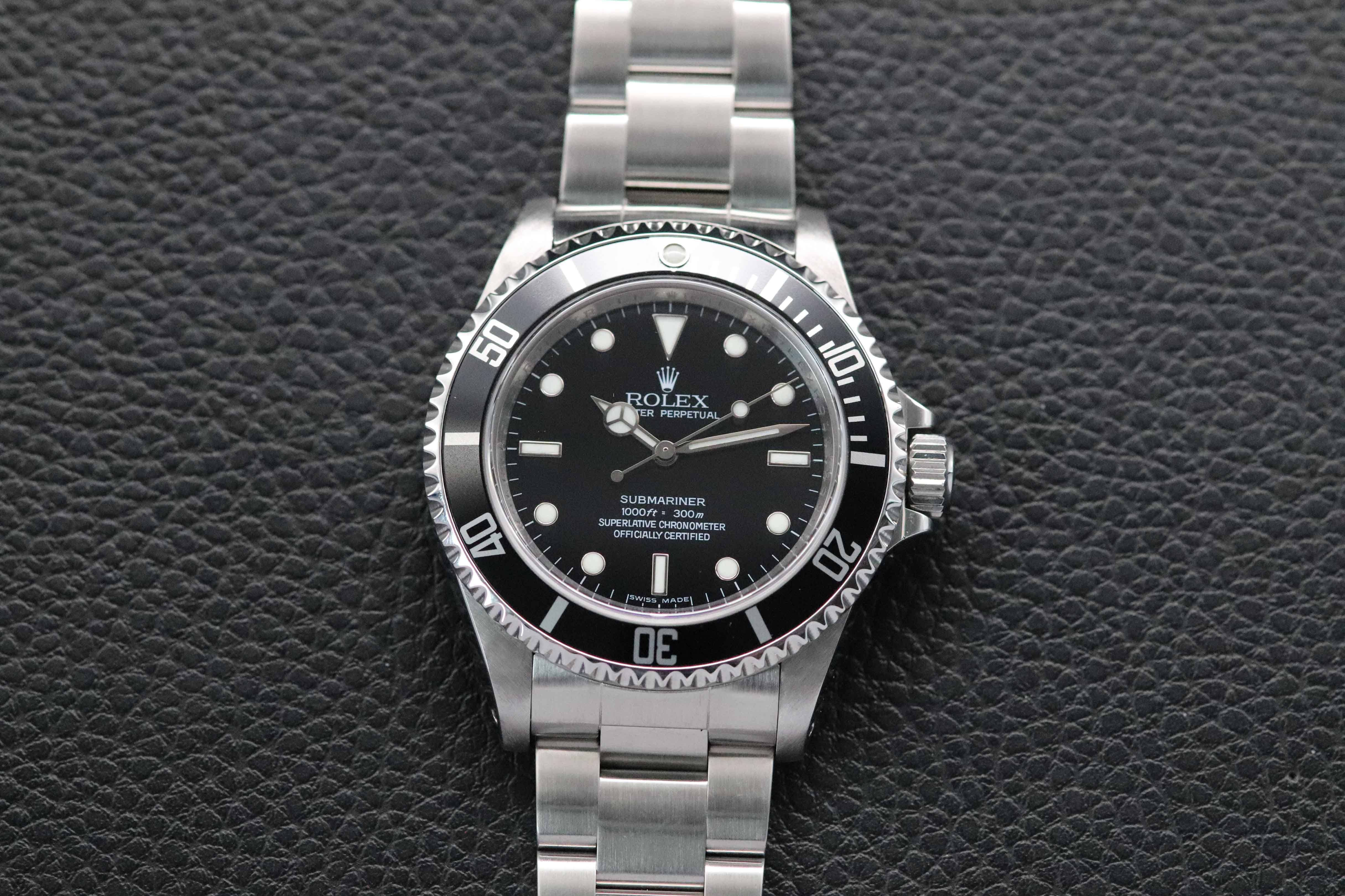 Rolex Submariner 14060M Rehaut Fullset 2012 Box+Papers