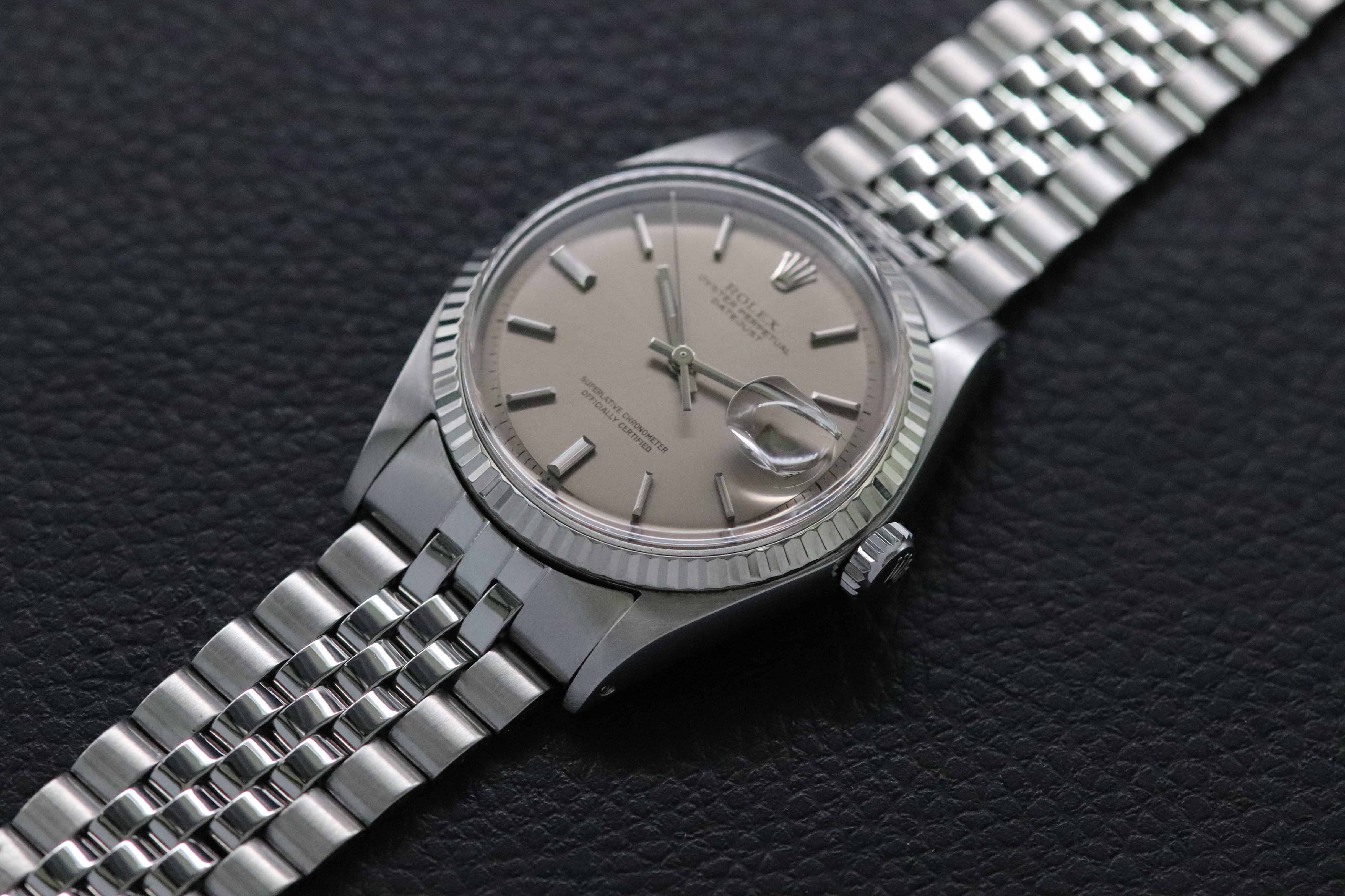 Rolex Datejust 1601 Gray Dial 1970 Box