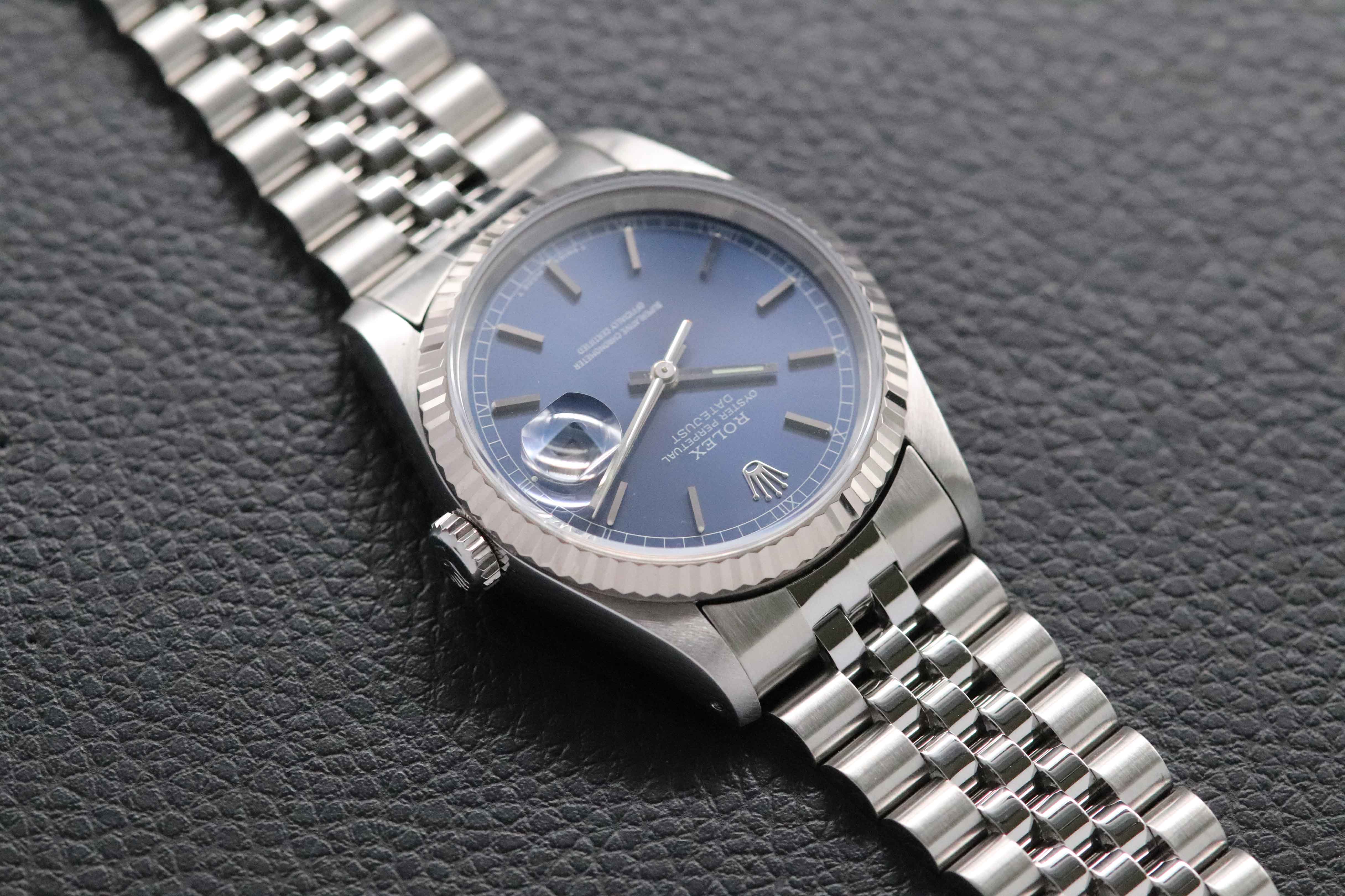 Rolex Datejust 16234 Blue Dial 1988