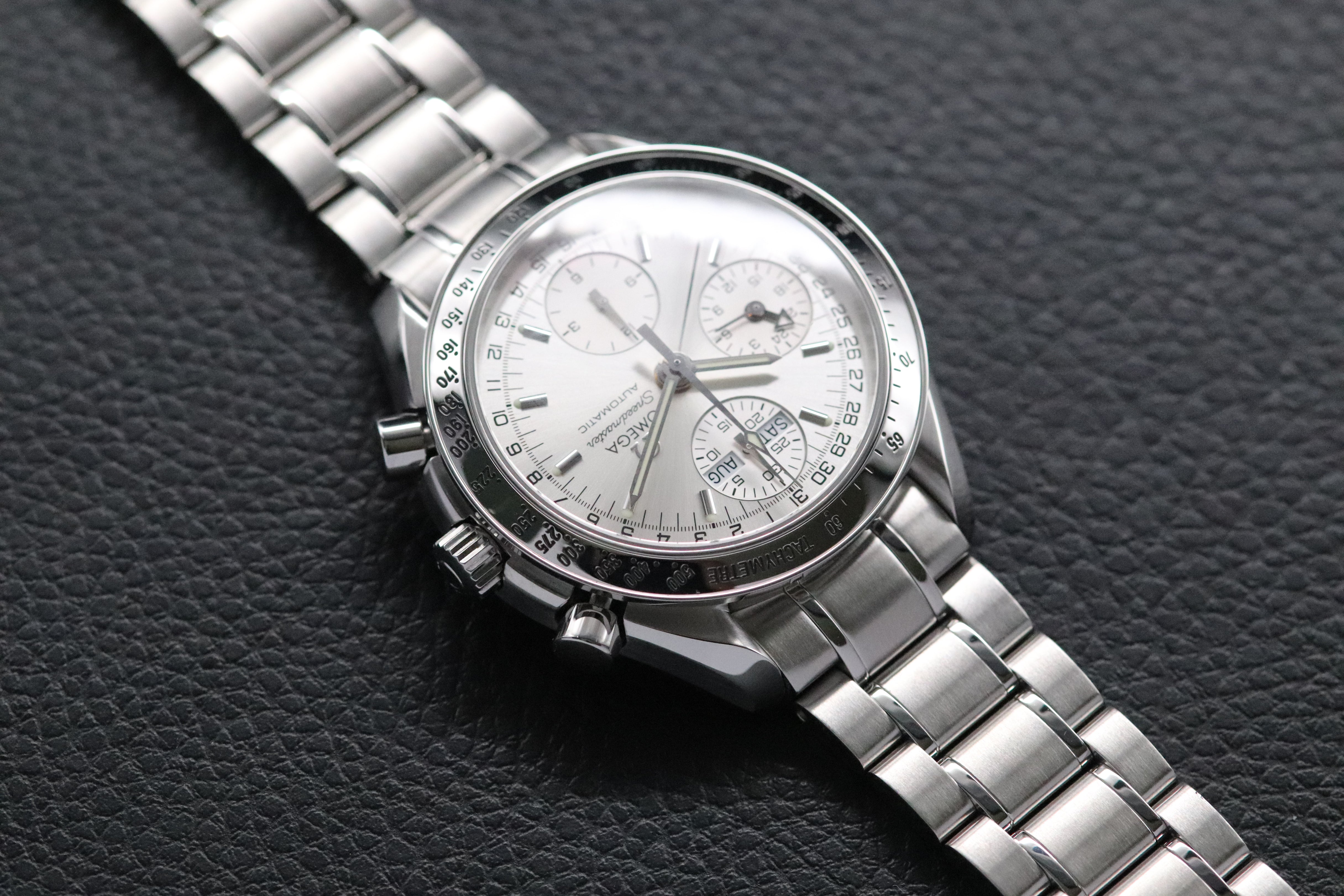 Omega Speedmaster Day Date 3523.30 Silver Dial 2011