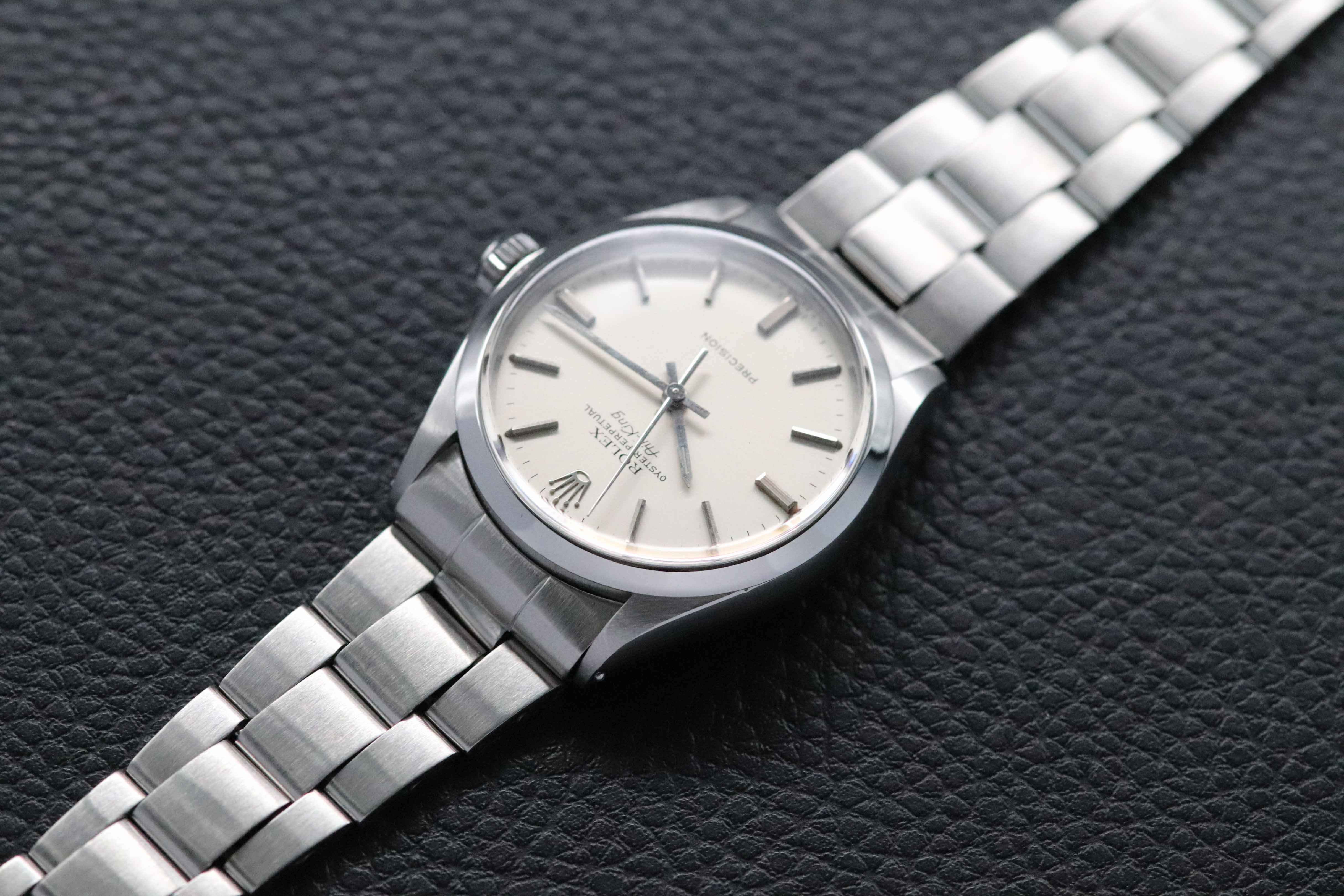 Rolex Air-King 5500 Silver Dial 1977