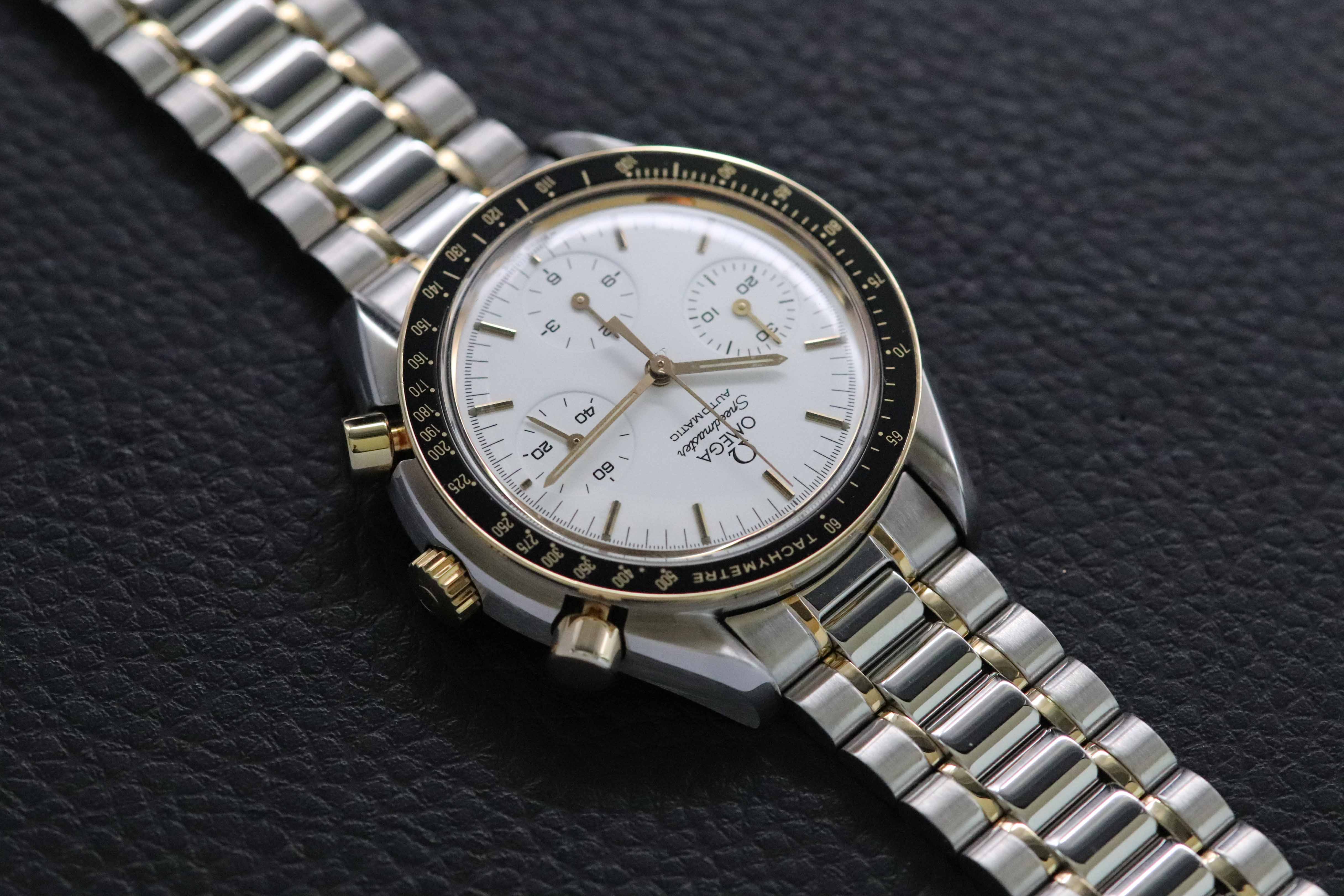 Omega Speedmaster Reduced 3310.20 White Dial 1989