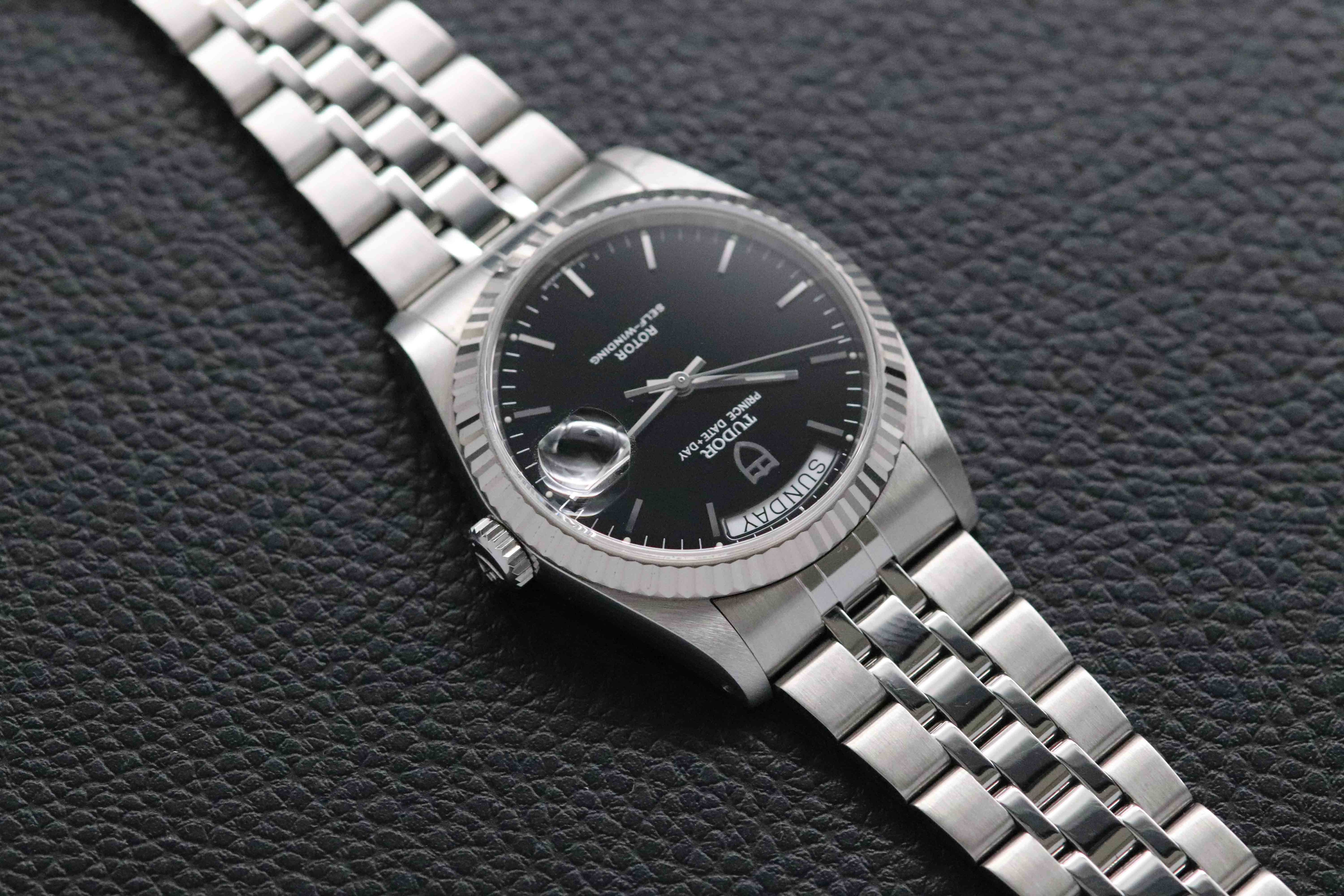 Tudor Prince Date-Day 76214 Black Dial 2008