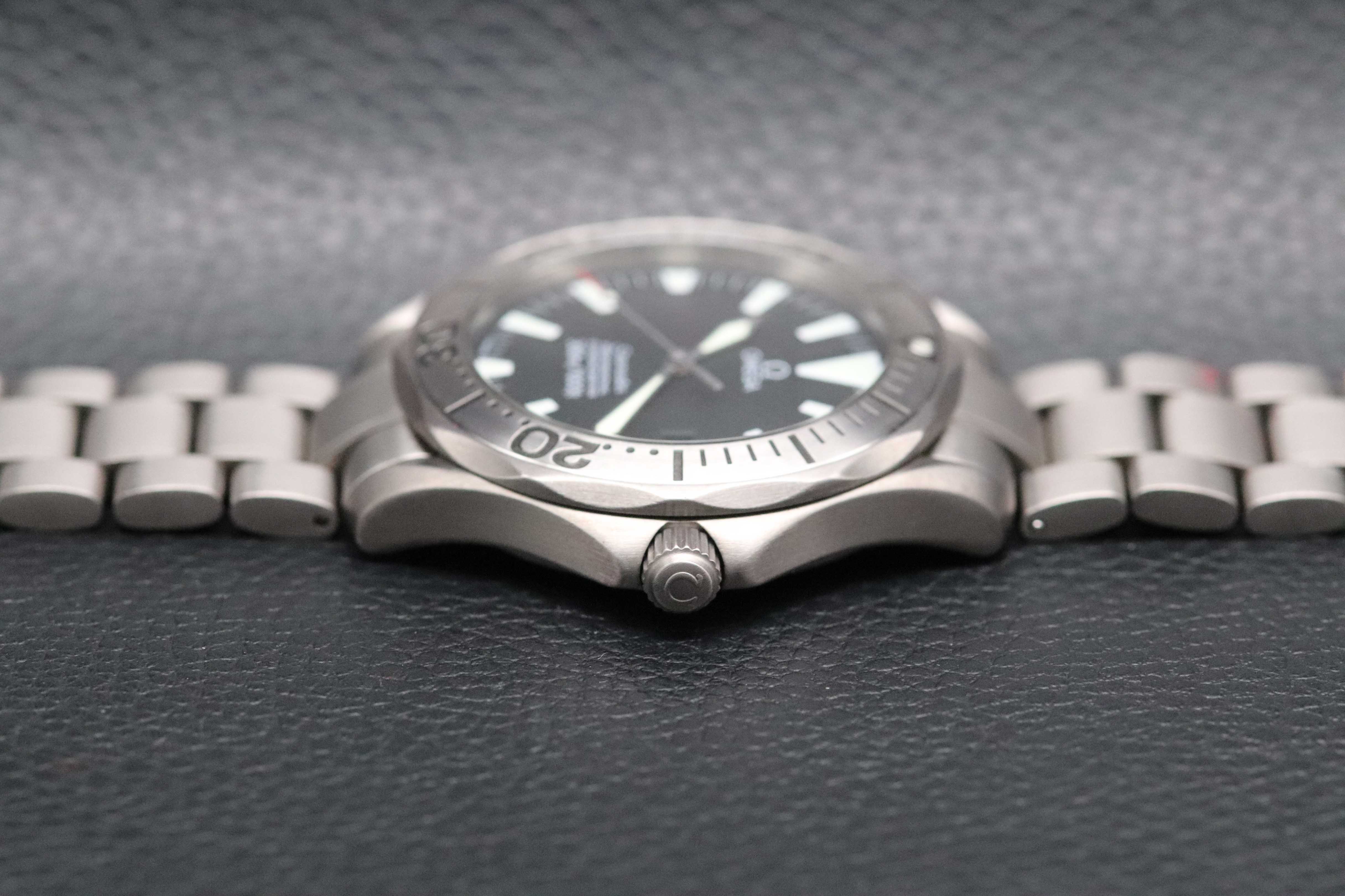 Omega Seamaster 300 2231.50 Black Dial Fullset 2009 Box+Papers