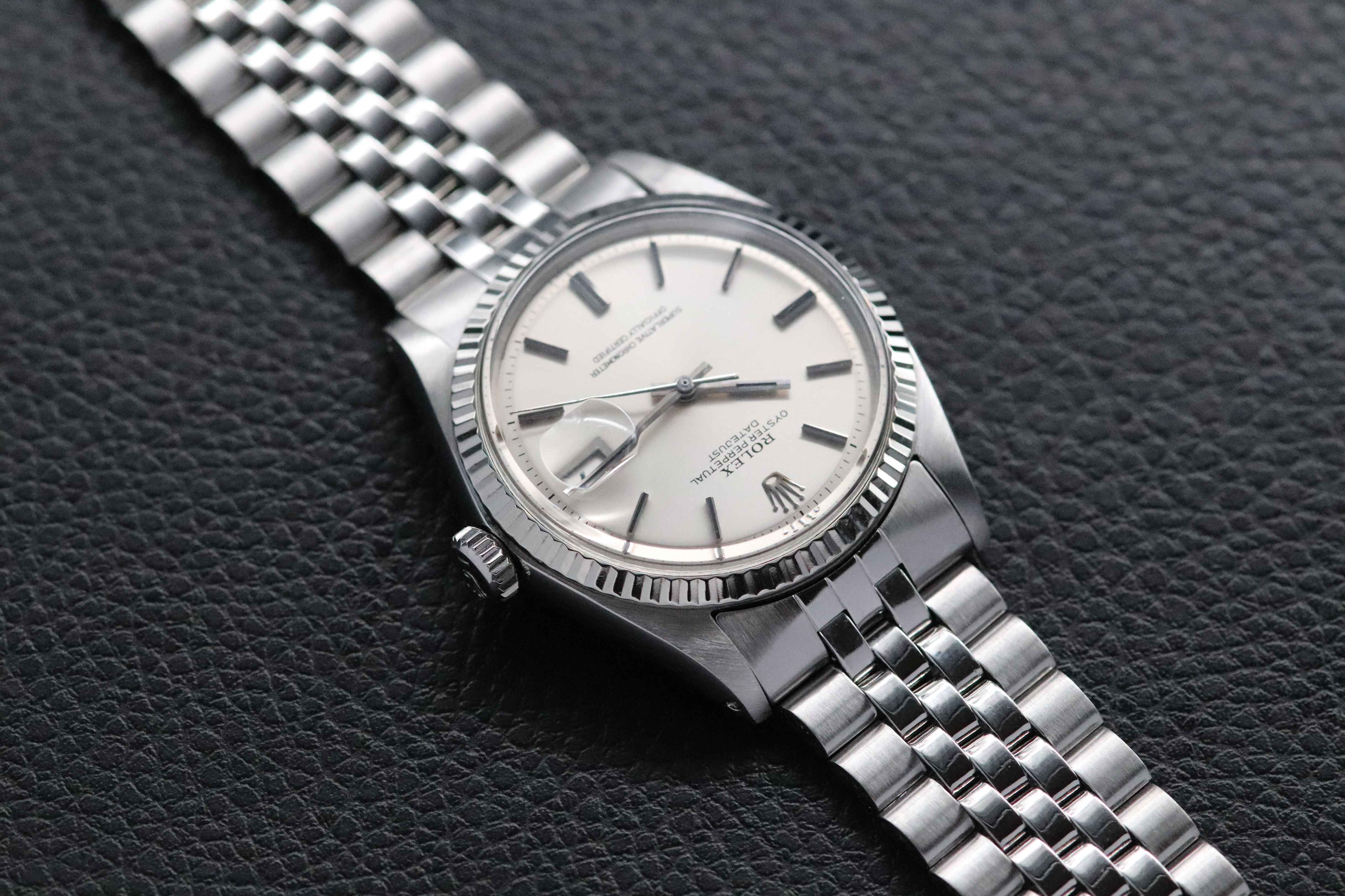 Rolex Datejust 1601 Silver Dial 1970